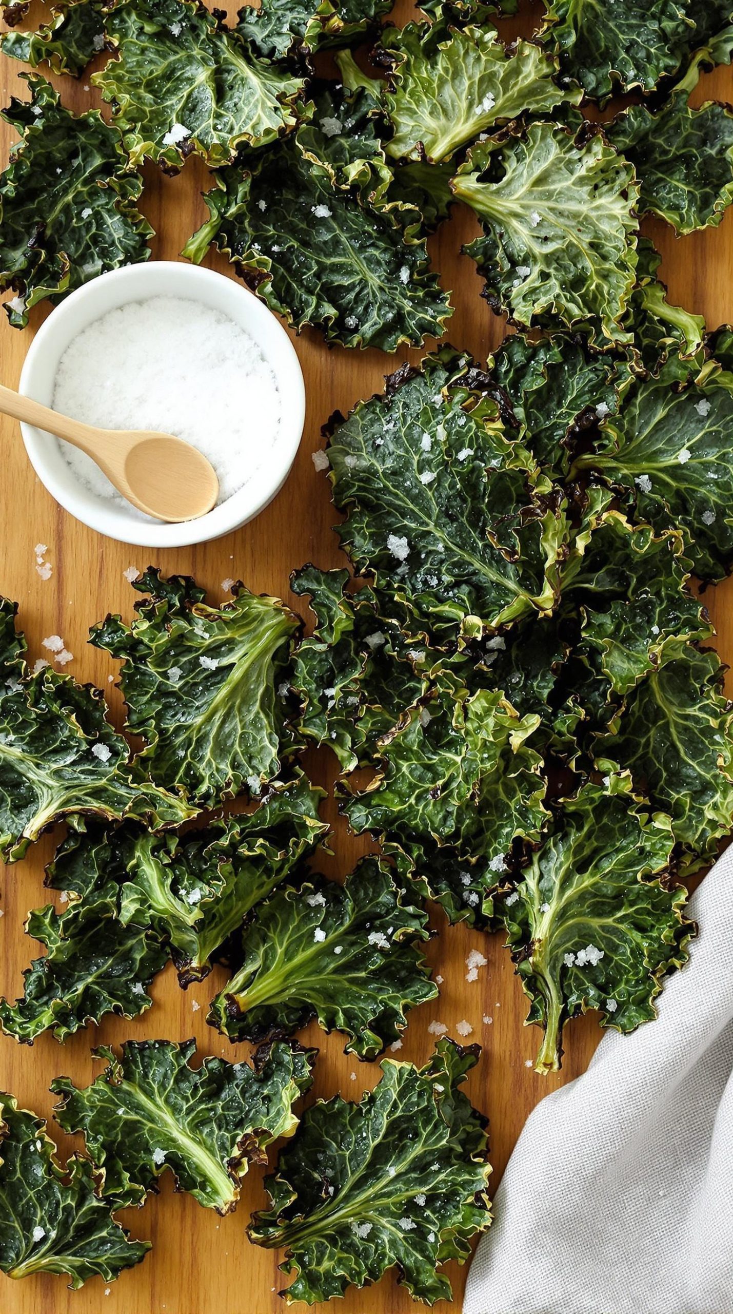 crispy kale chips recipe