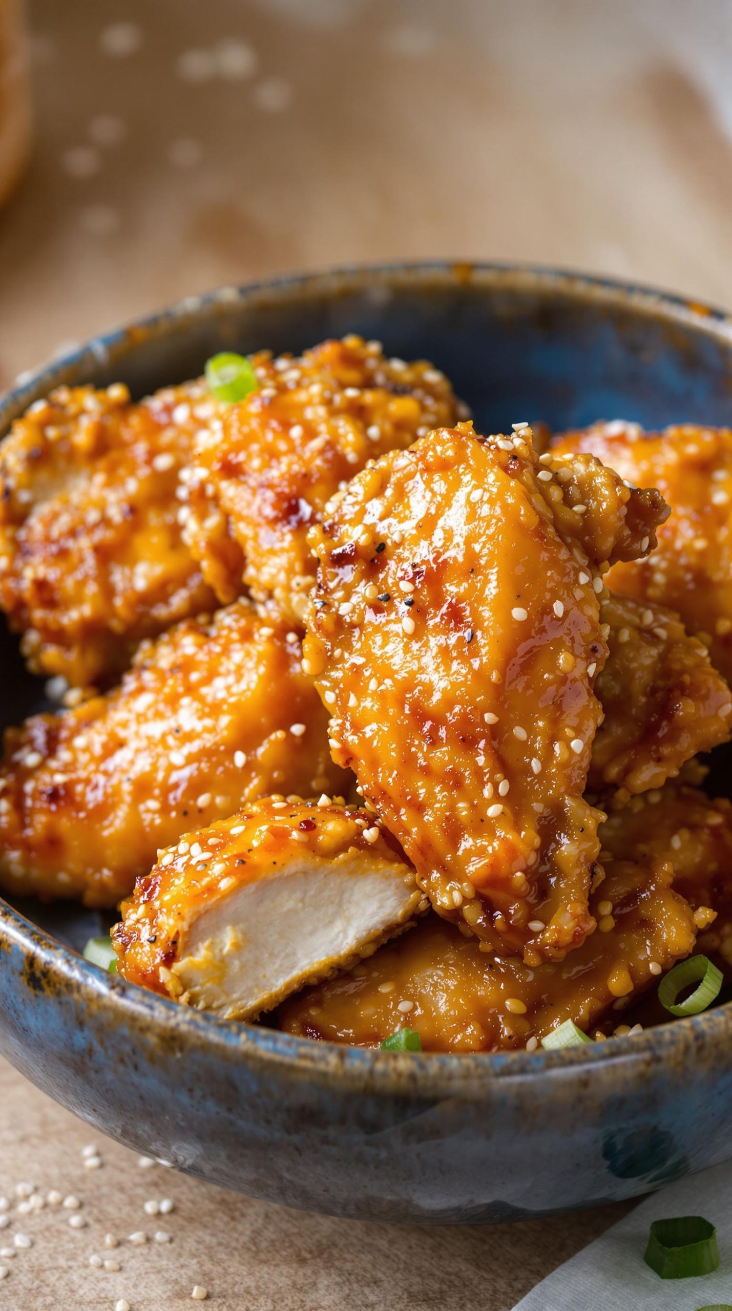 crispy marinated korean wings