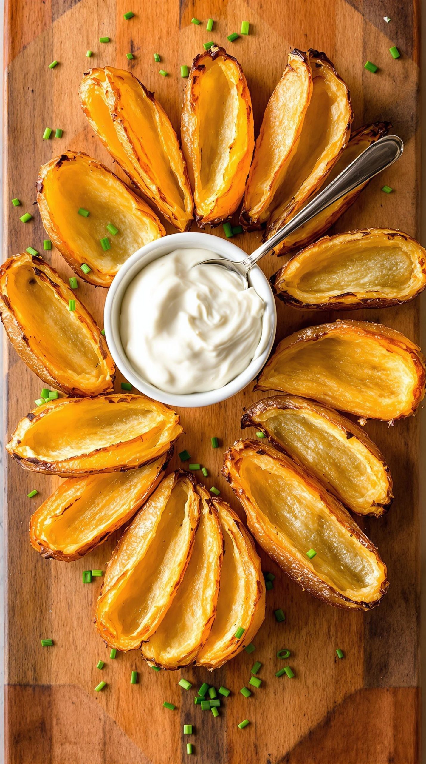 crispy potato skins recipe