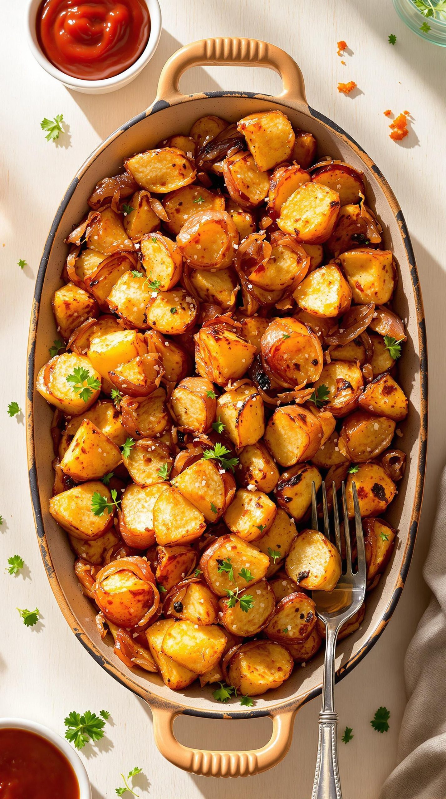 crispy red potatoes recipe