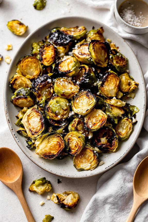 crispy roasted brussels sprouts