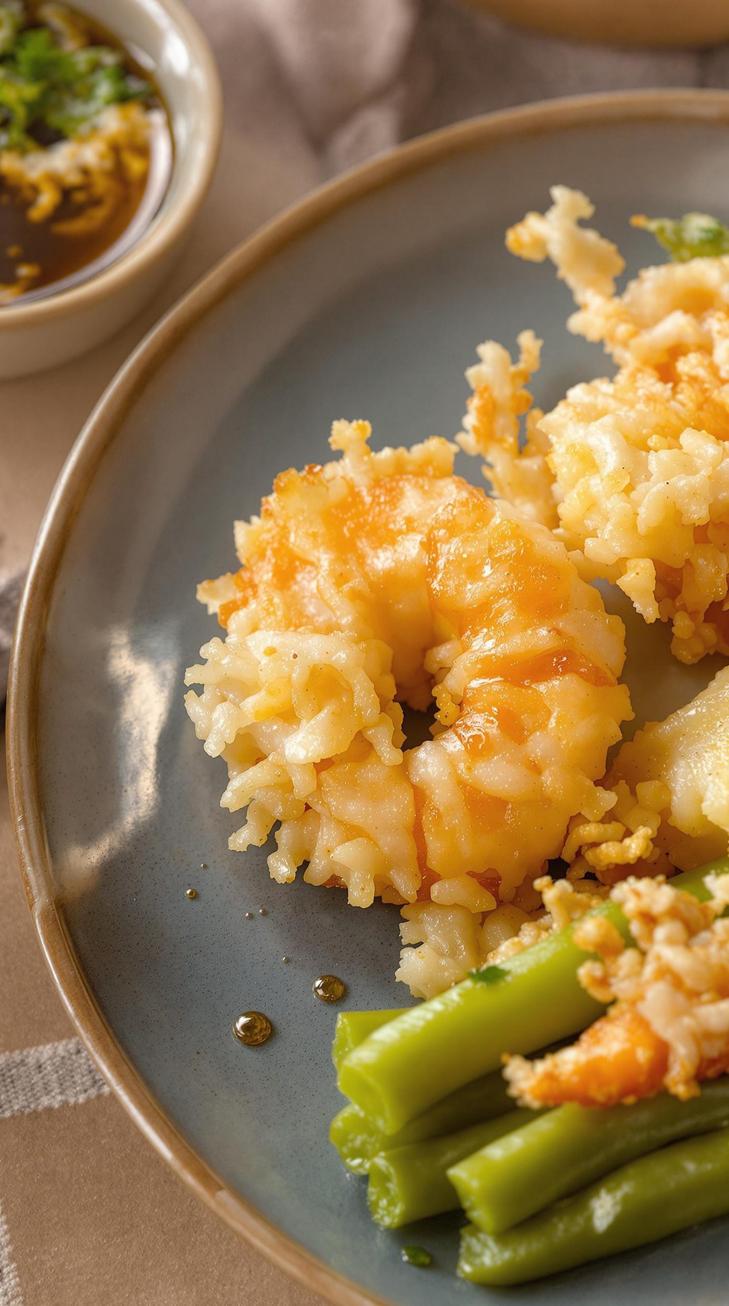 crispy tempura requires cold batter