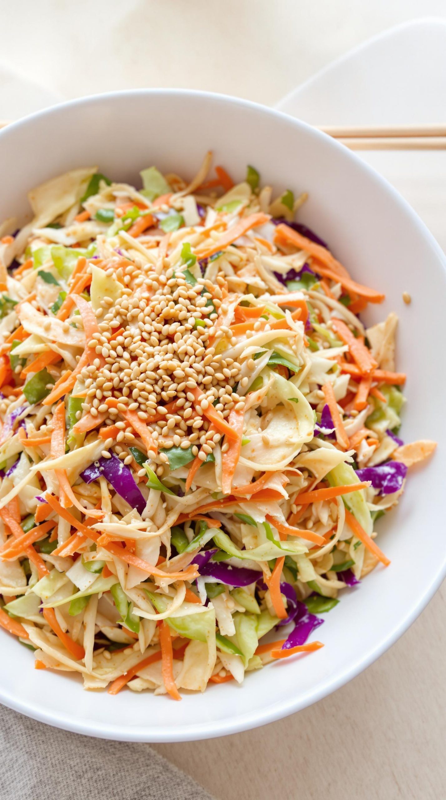 crunchy asian slaw recipe