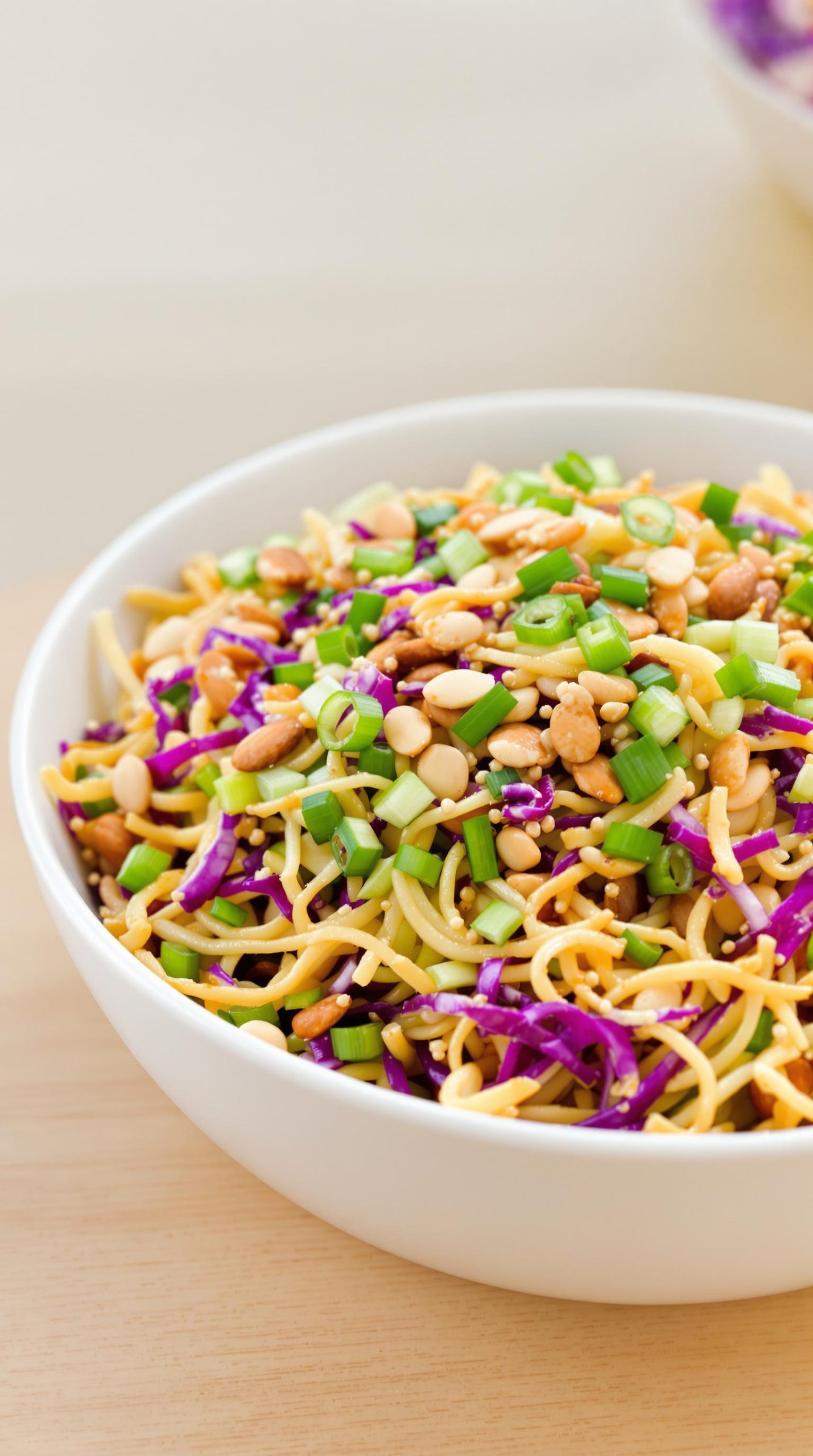 crunchy ramen cabbage salad