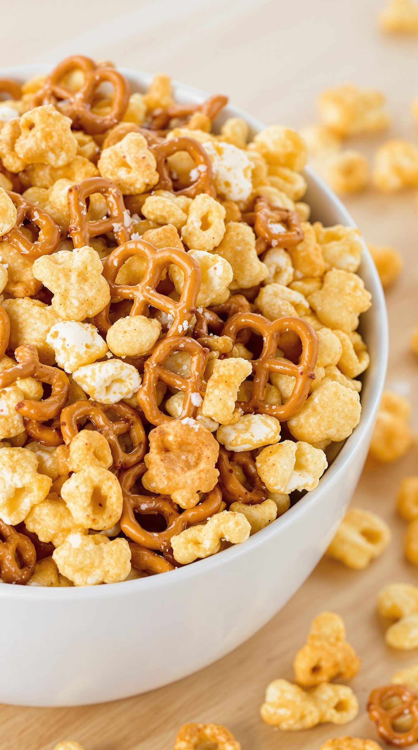 crunchy seasoned chex mix