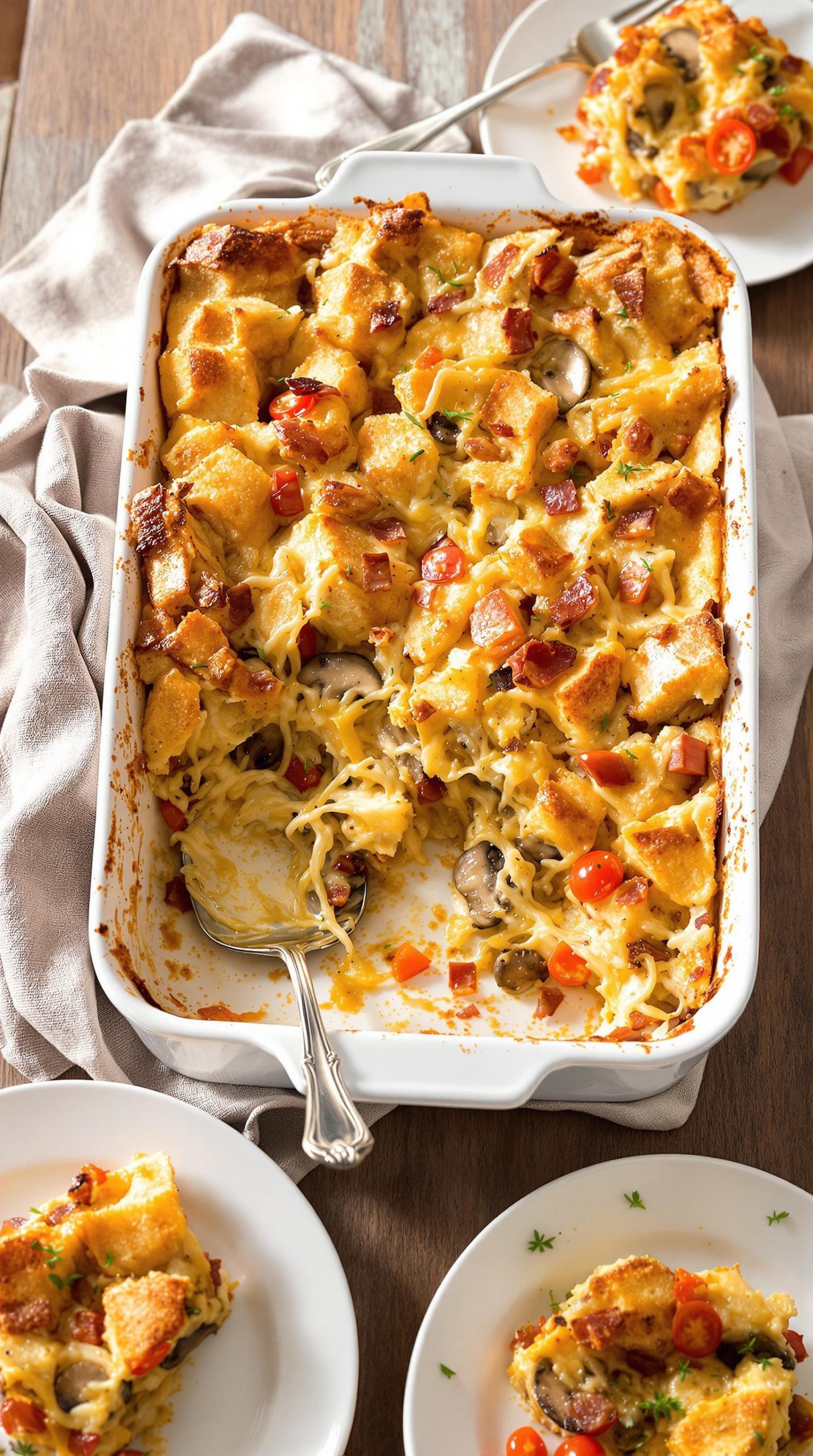 customizable breakfast strata recipe