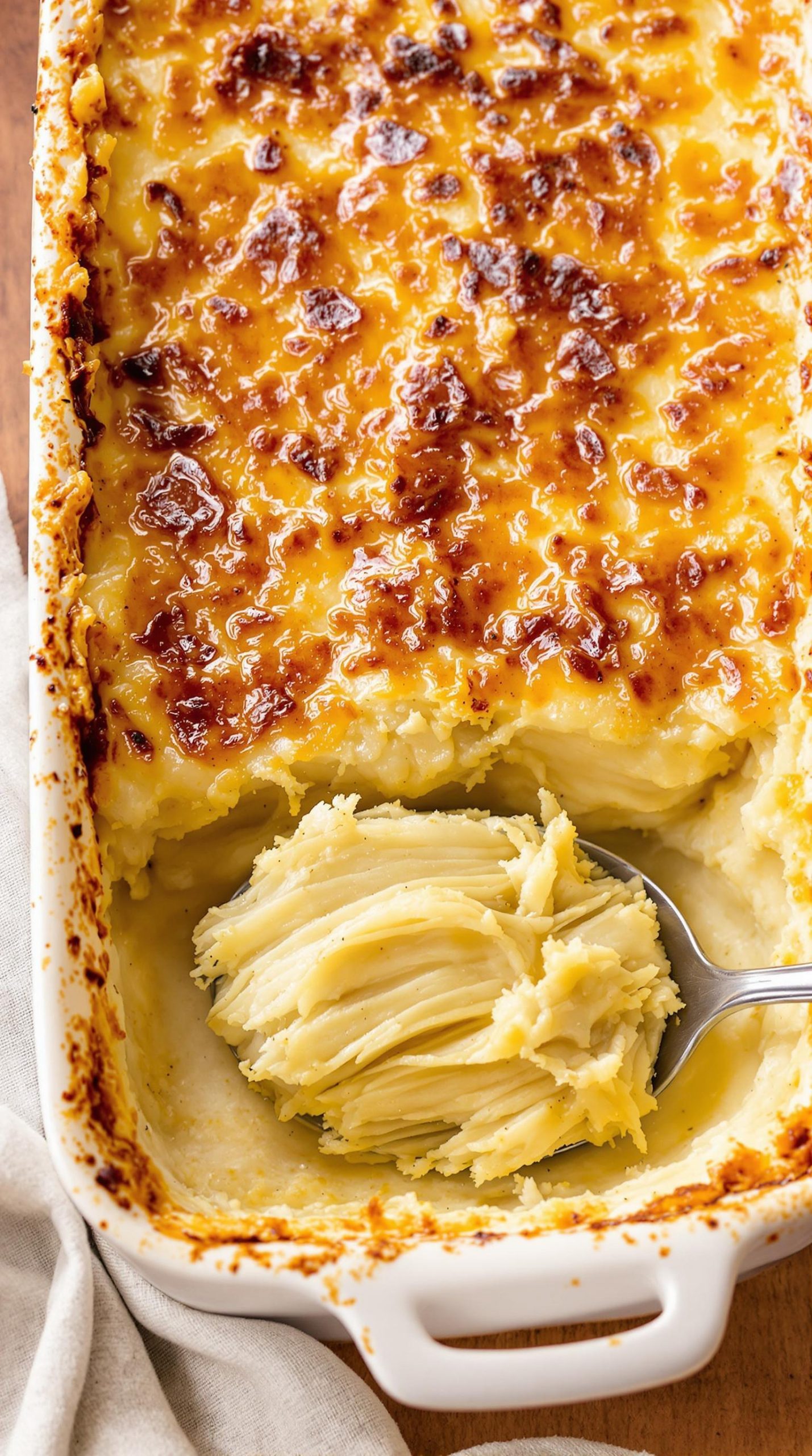 decadent layered potato dish