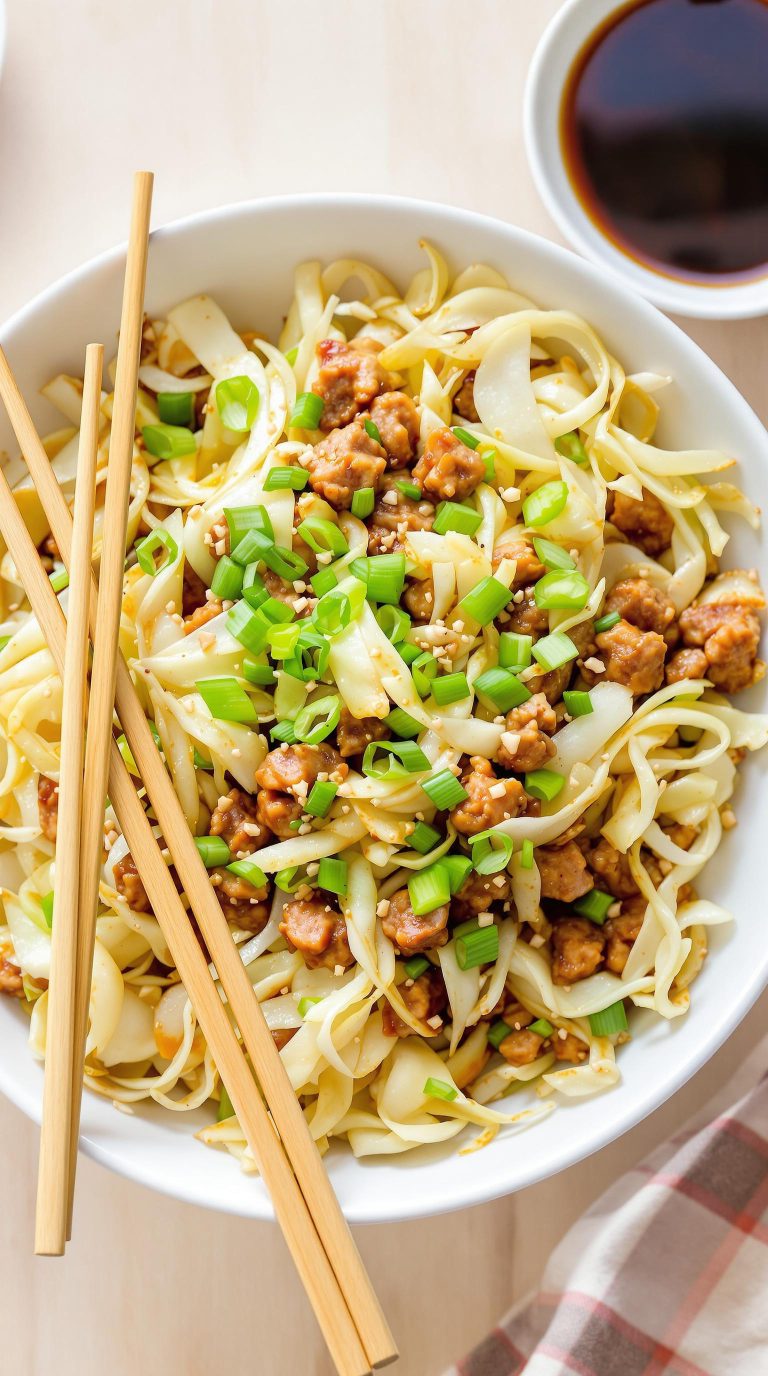 deconstructed egg roll bowl