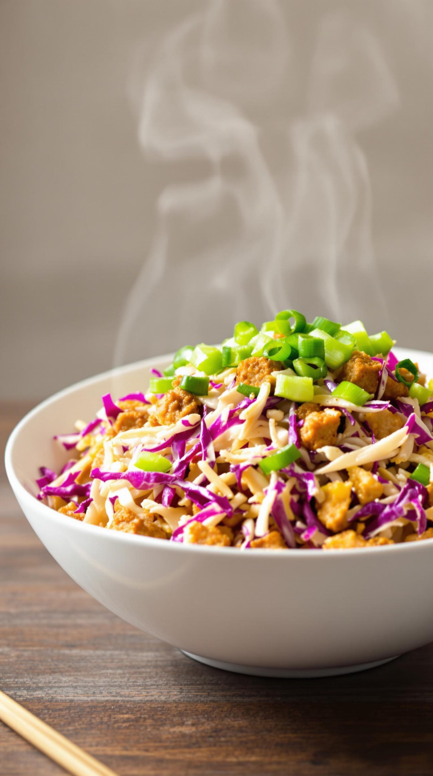 deconstructed egg roll bowl