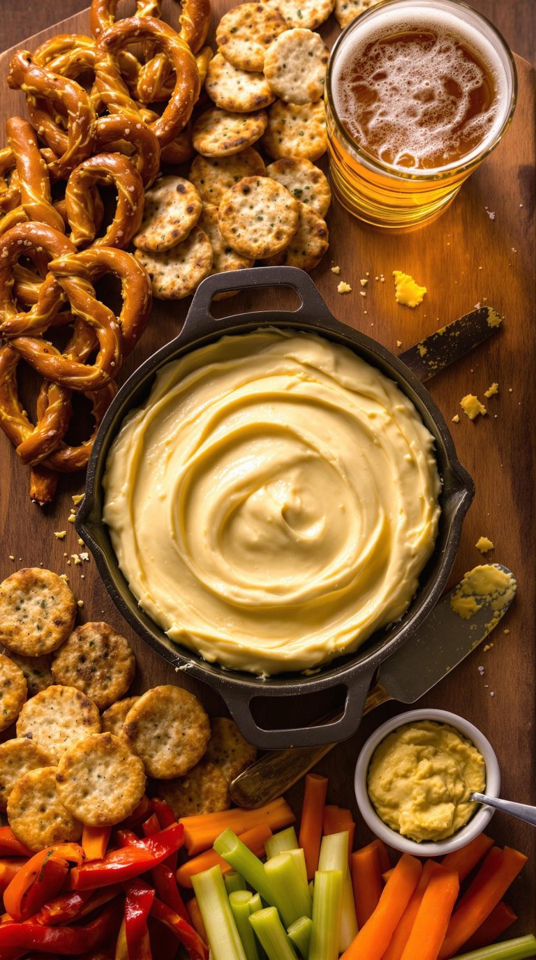 delicious beer infused cheese