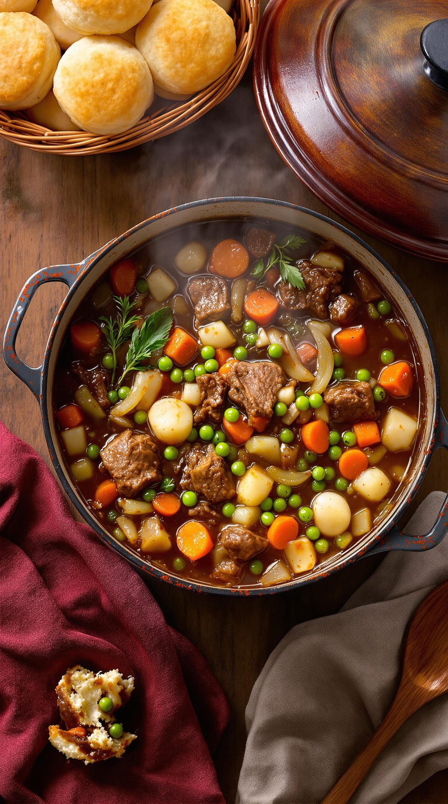 delicious comforting beef stew