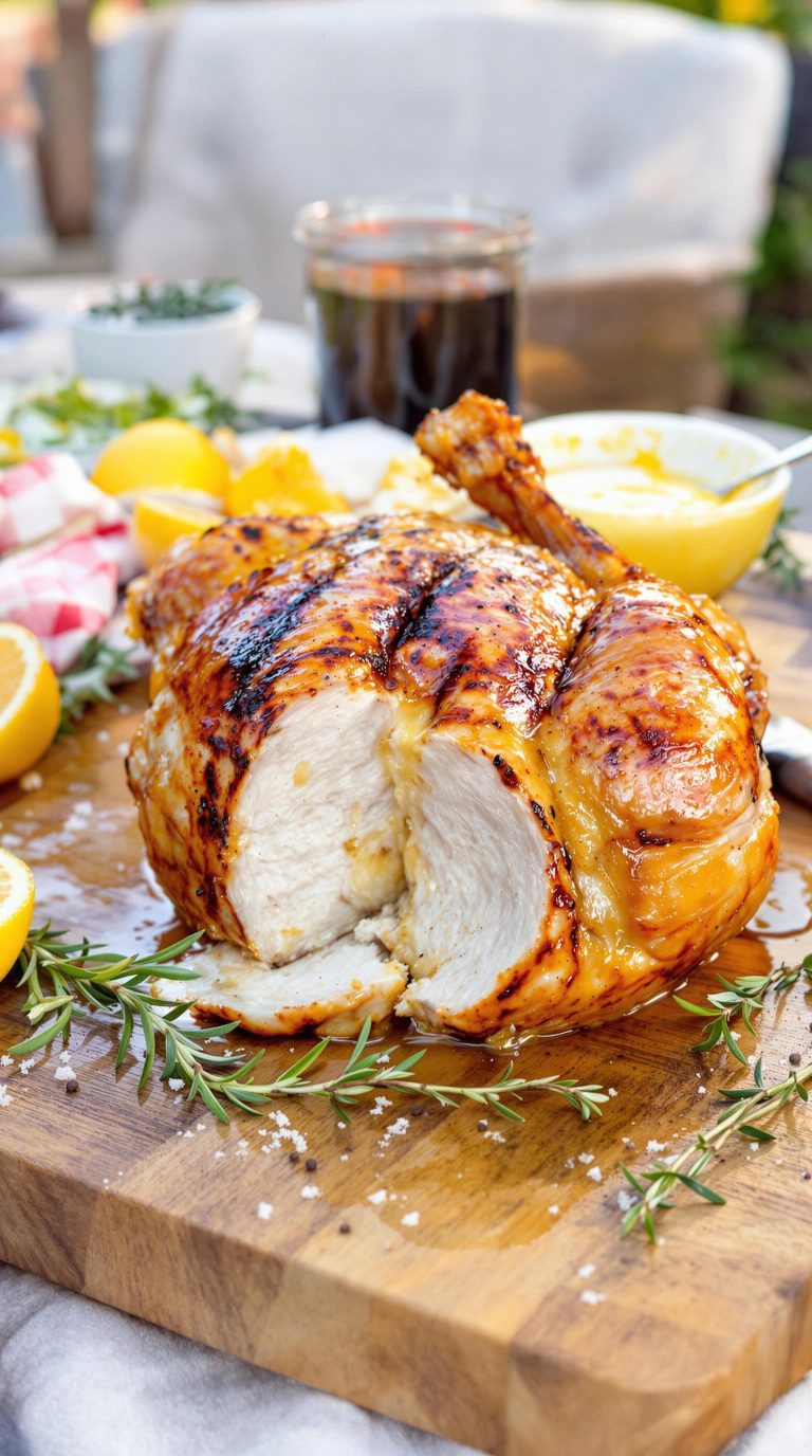delicious homemade rotisserie chicken