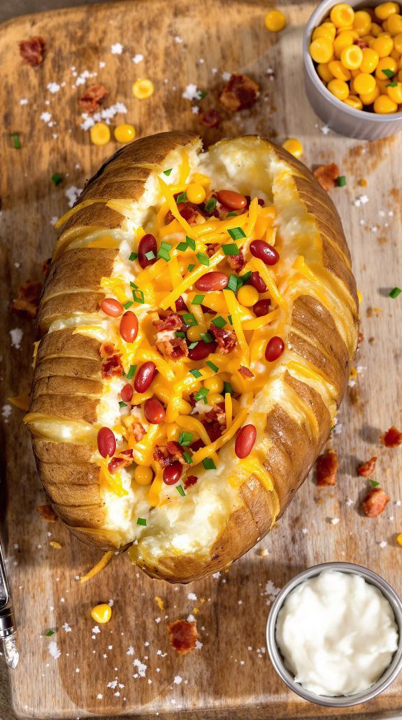 delicious loaded baked potato