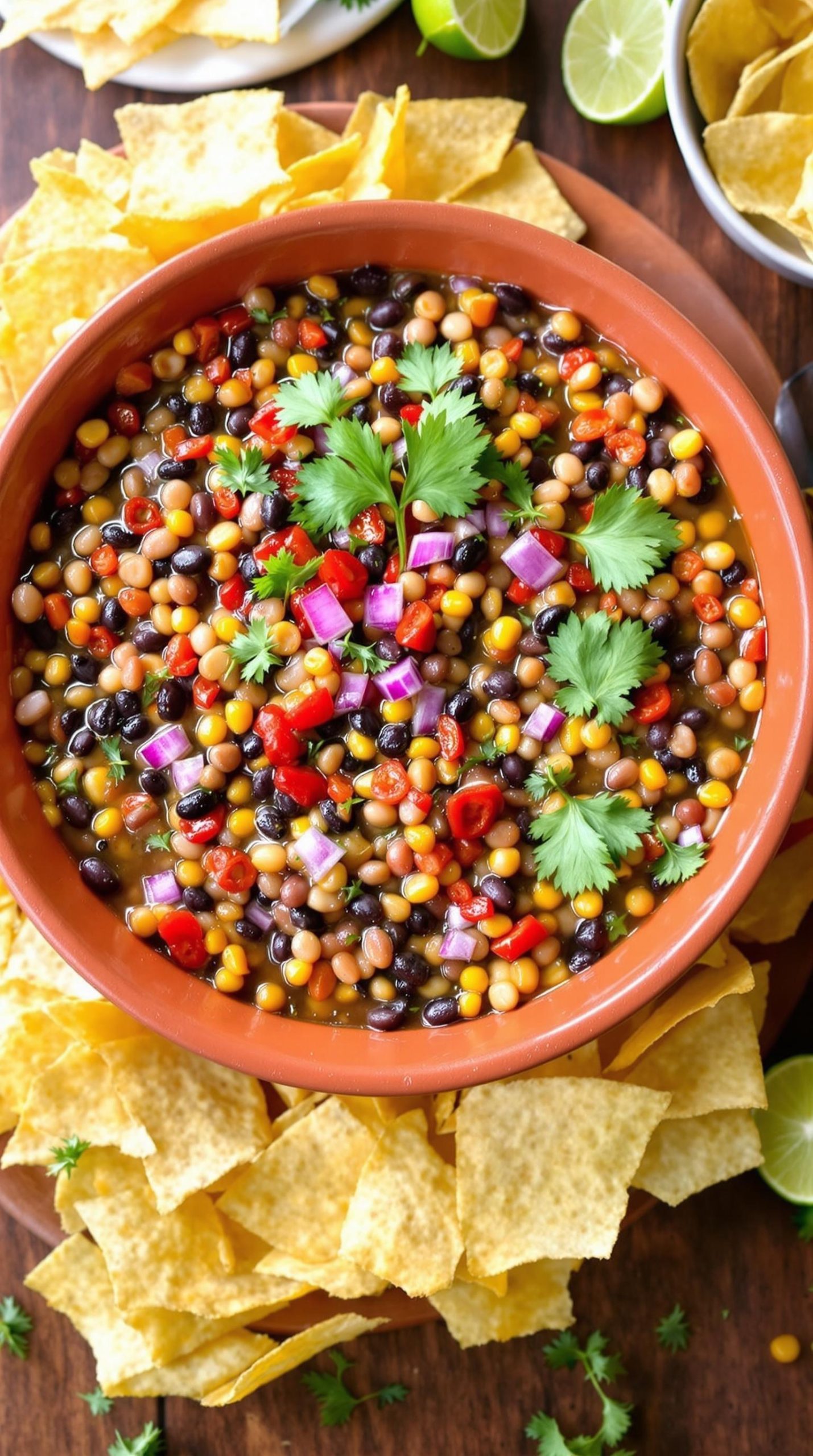 delicious mexican bean dip