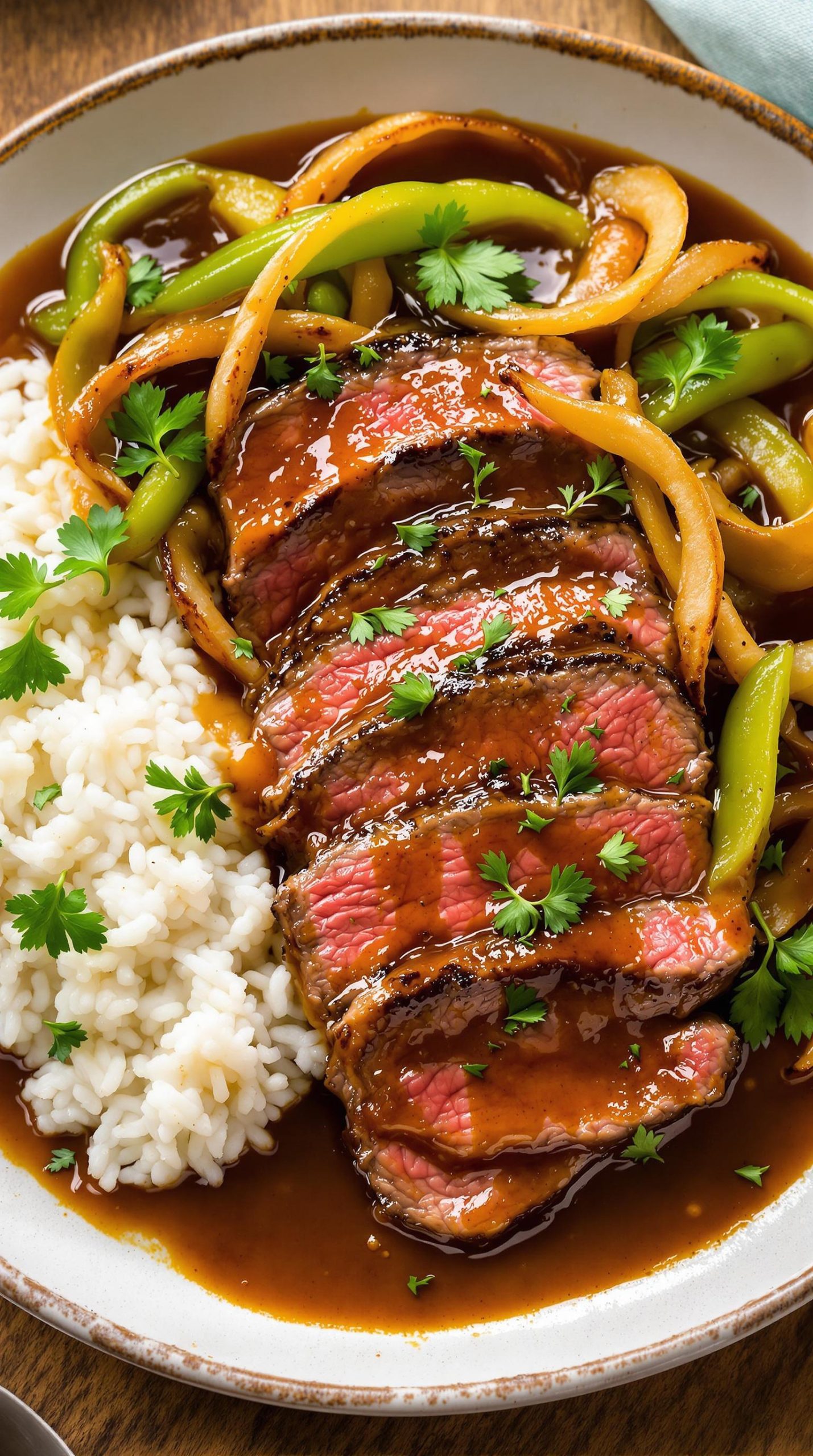 delicious pepper steak recipe