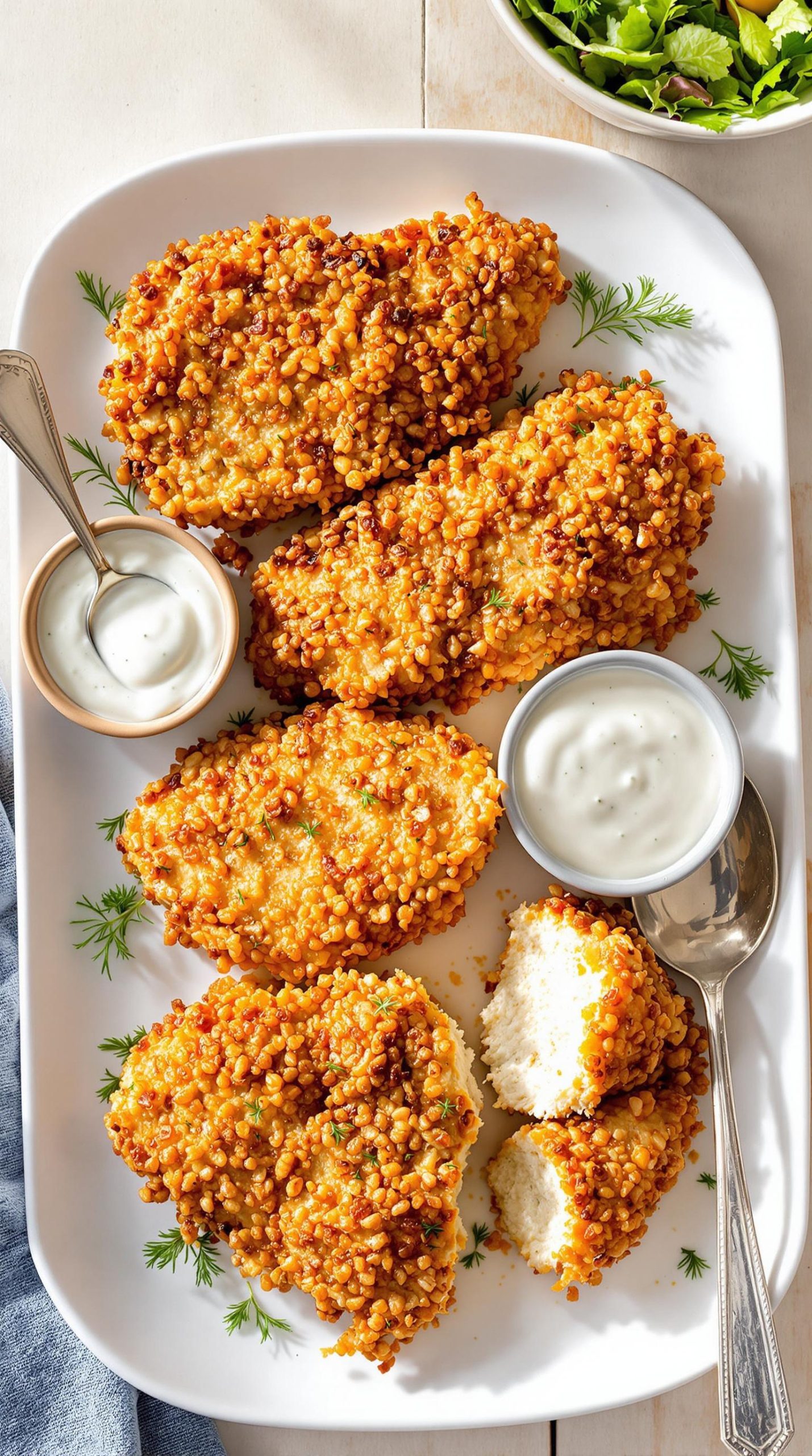 delicious ranch coated chicken recipe
