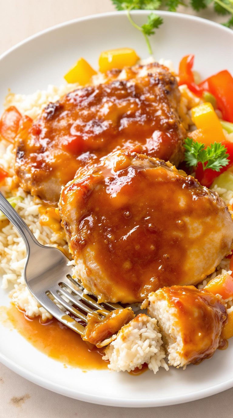 delicious slow cooker chops