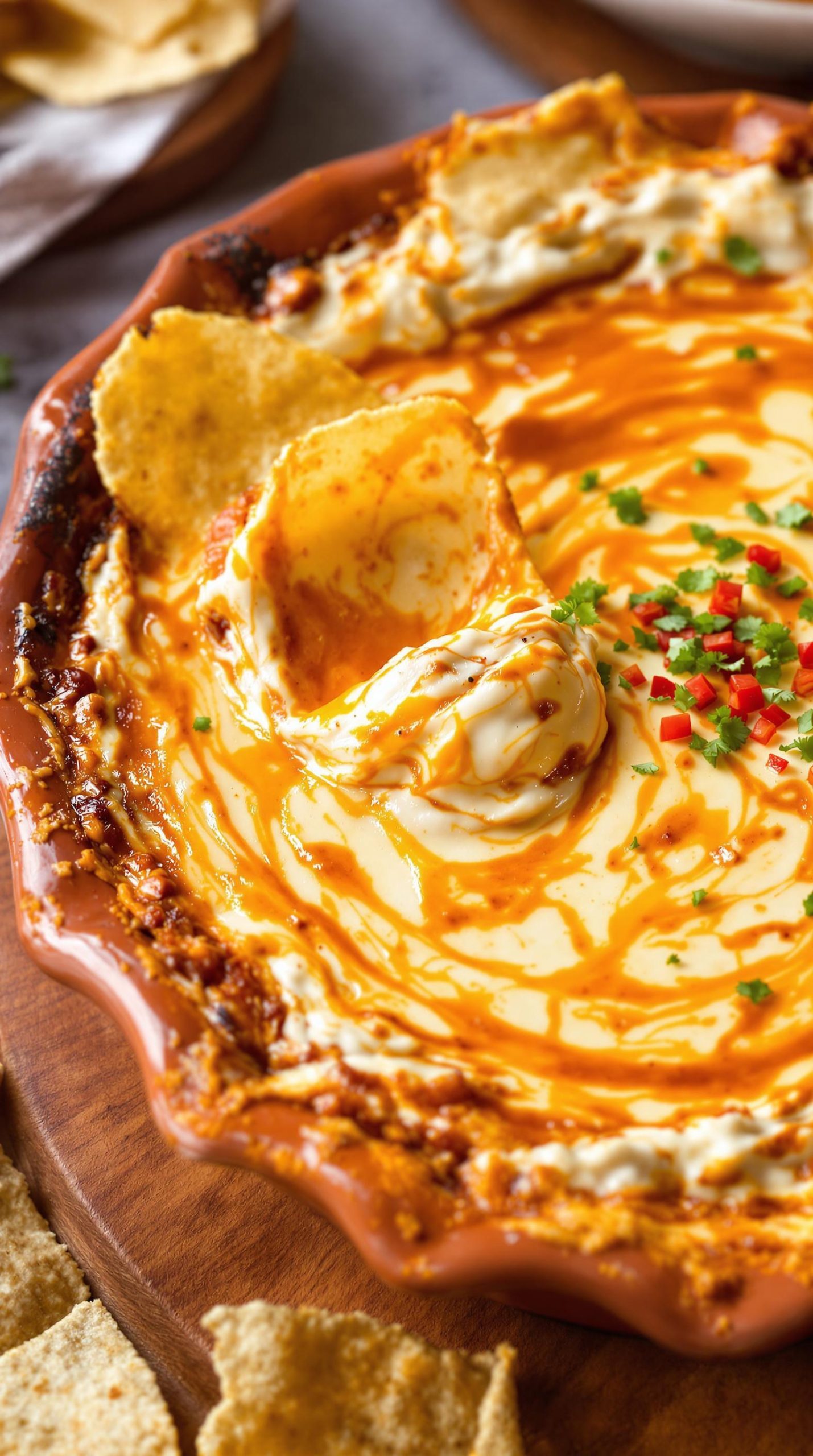 easy 3 cheese queso dip