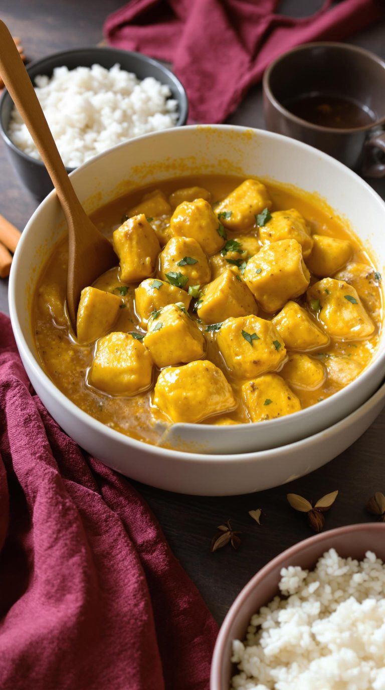 easy homemade chicken curry