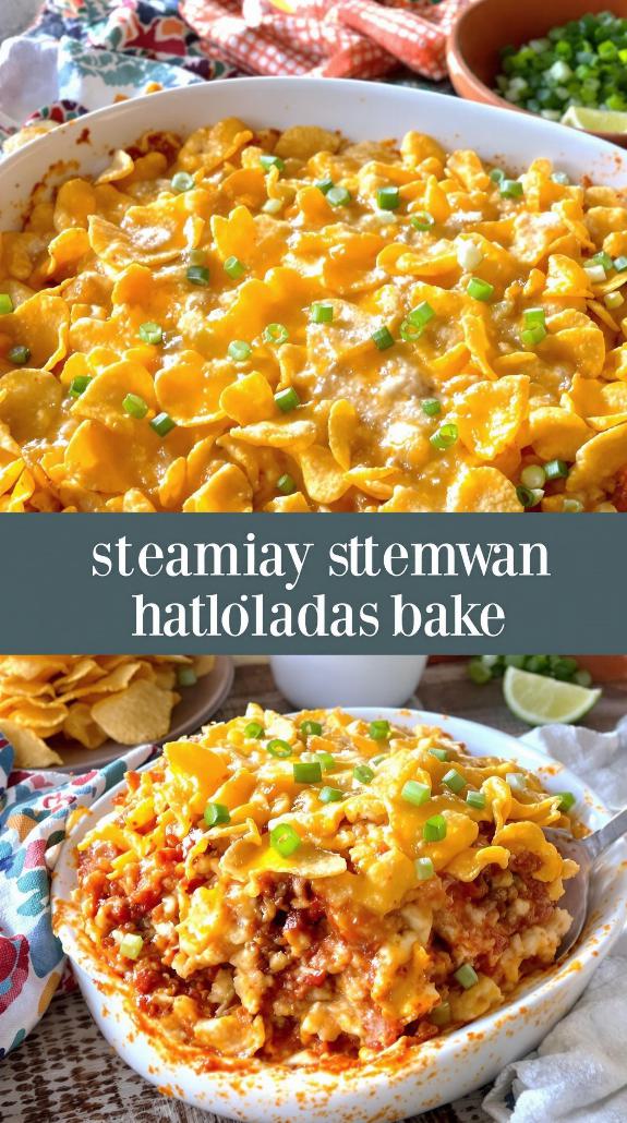 enchilada bake layered dish