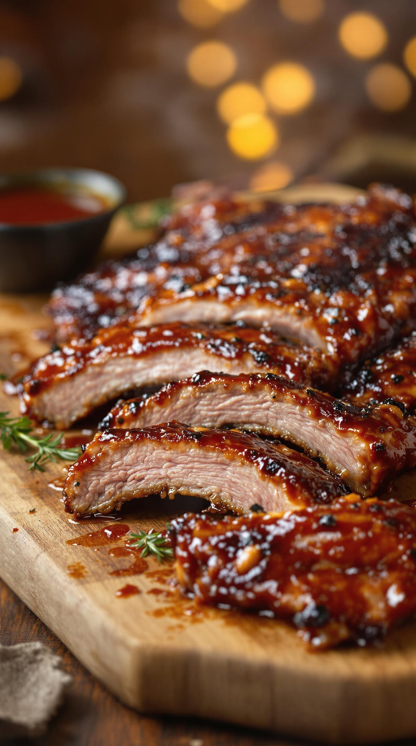 fall off the bone smoky ribs
