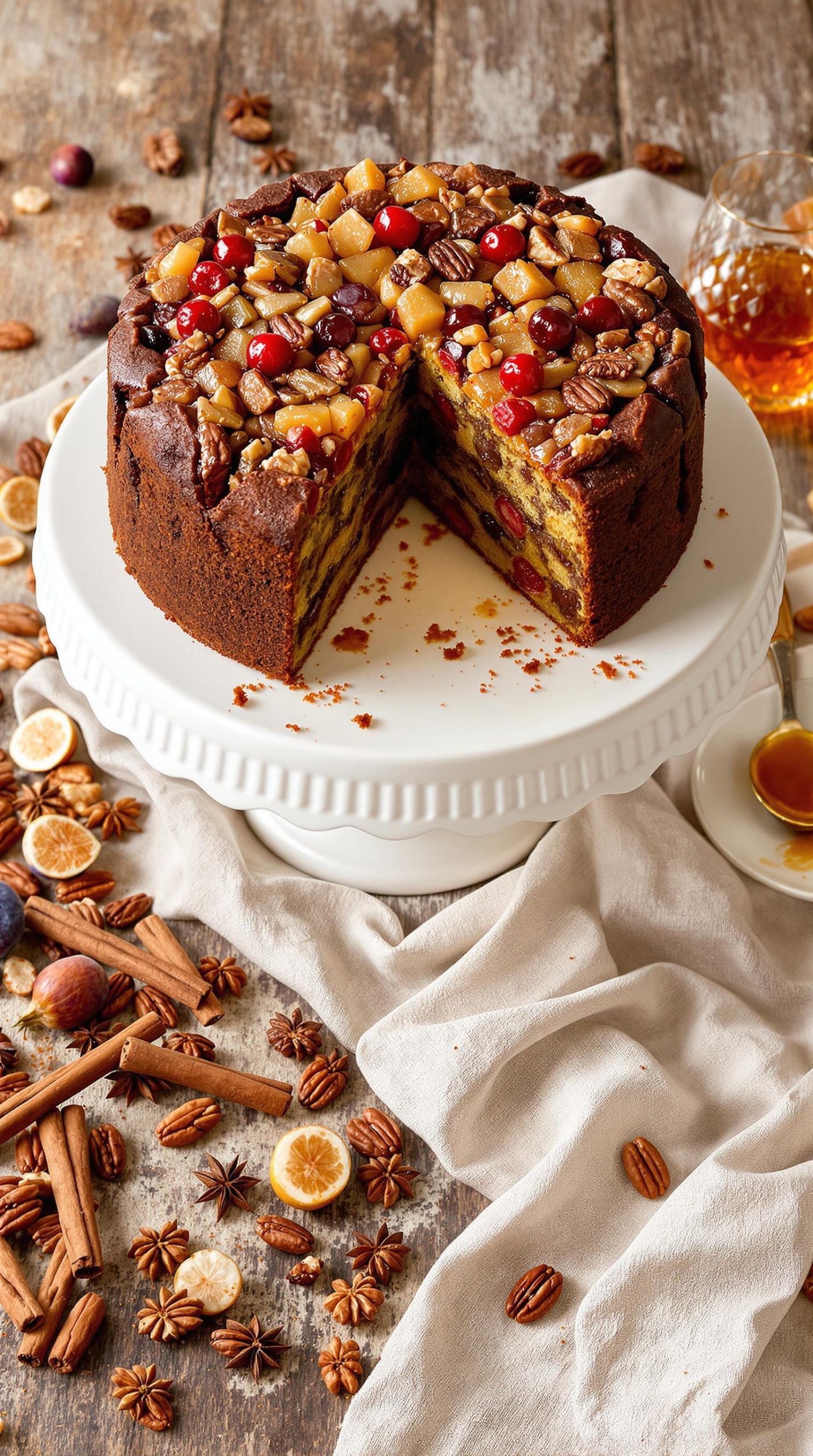 festive southern fruitcake recipe