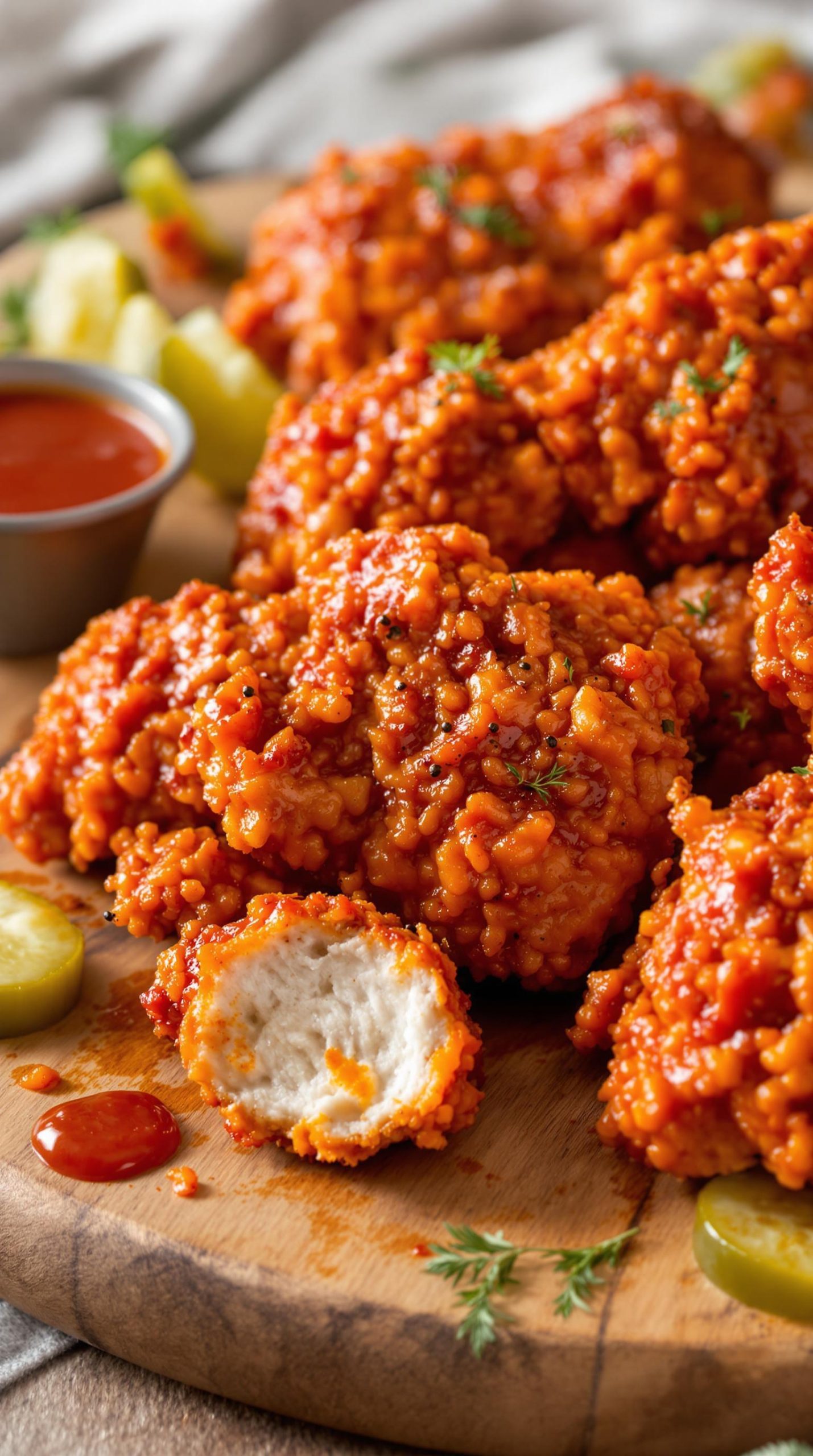 fiery nashville hot chicken