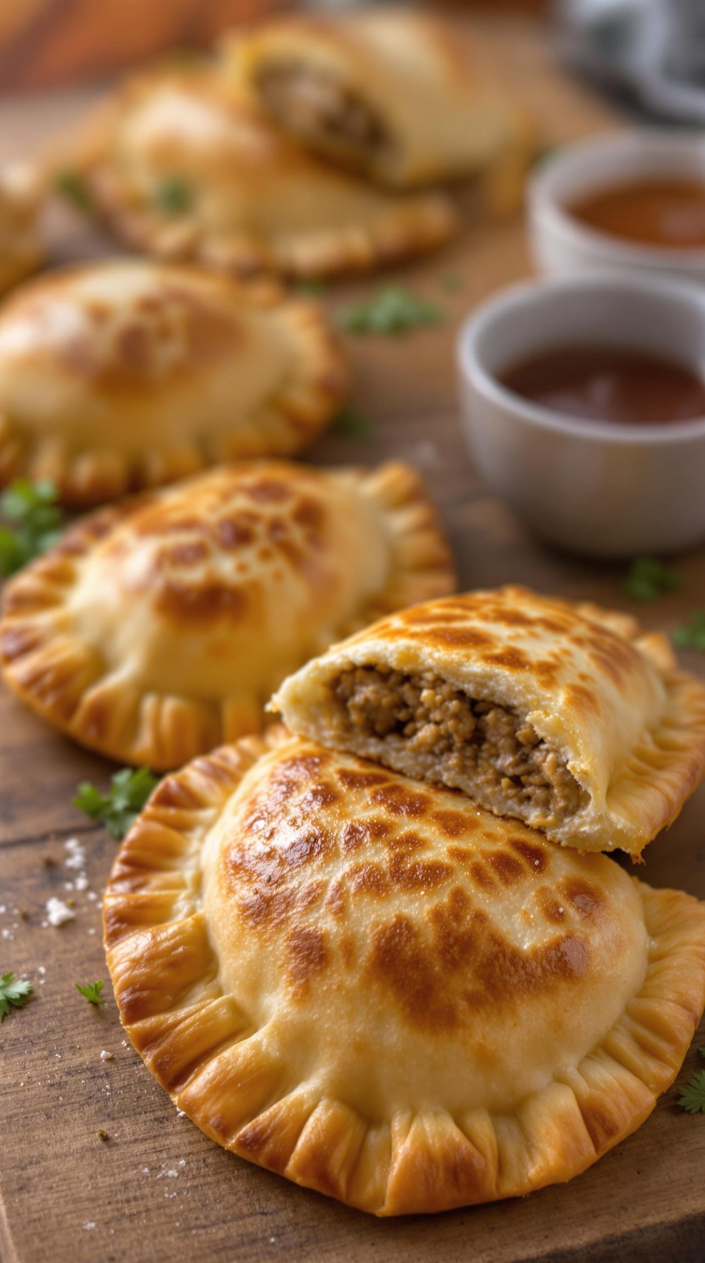 flaky homemade empanada dough