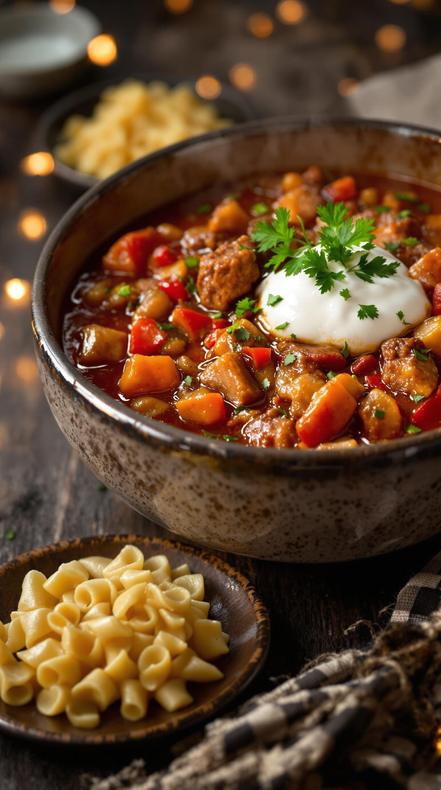 flavorful beef stew preparation