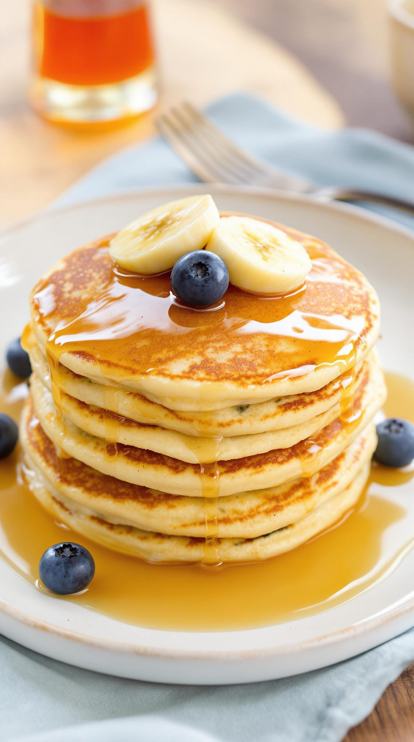 fluffy banana pancake recipe