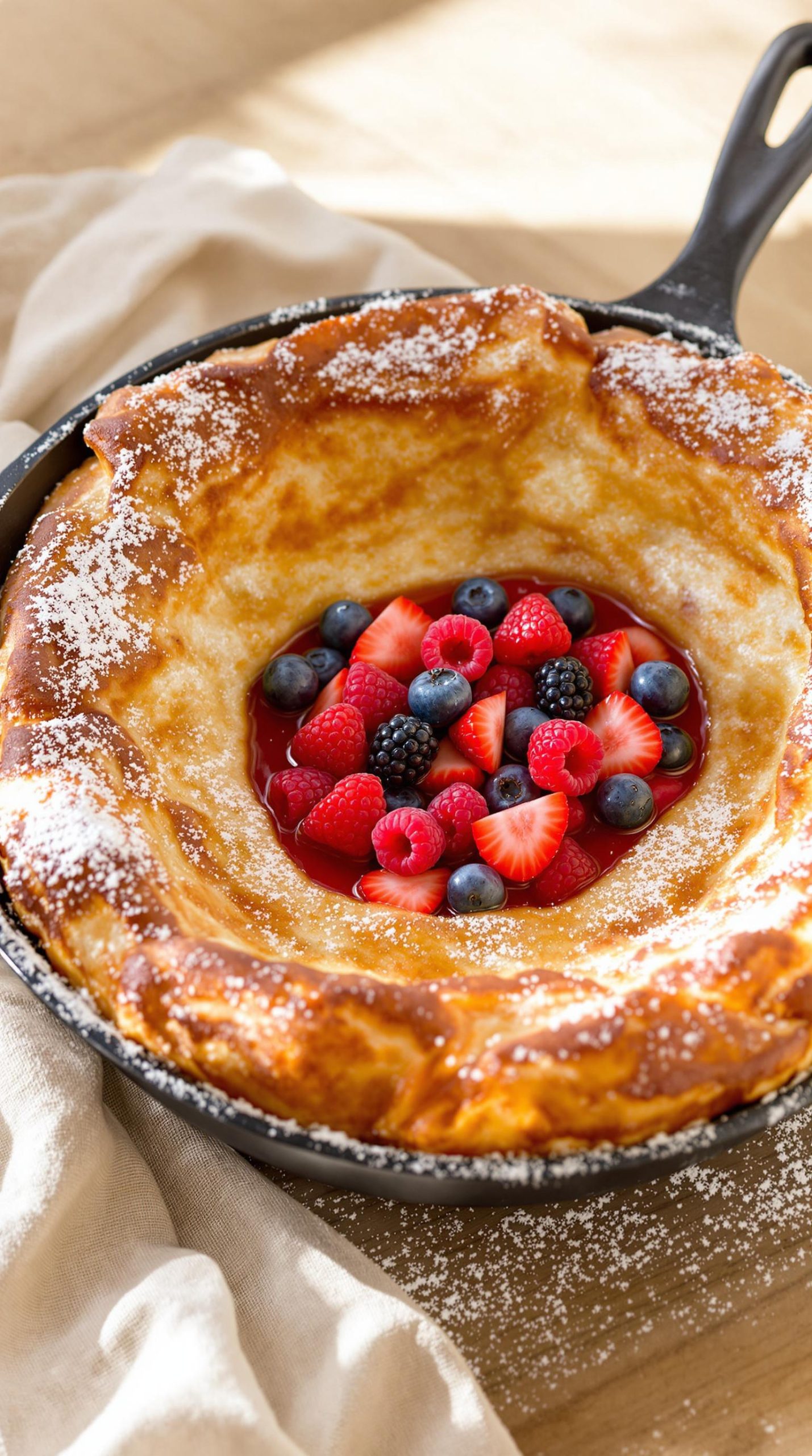 fluffy dutch baby pancake recipe