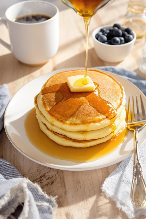 fluffy homemade pancake recipe