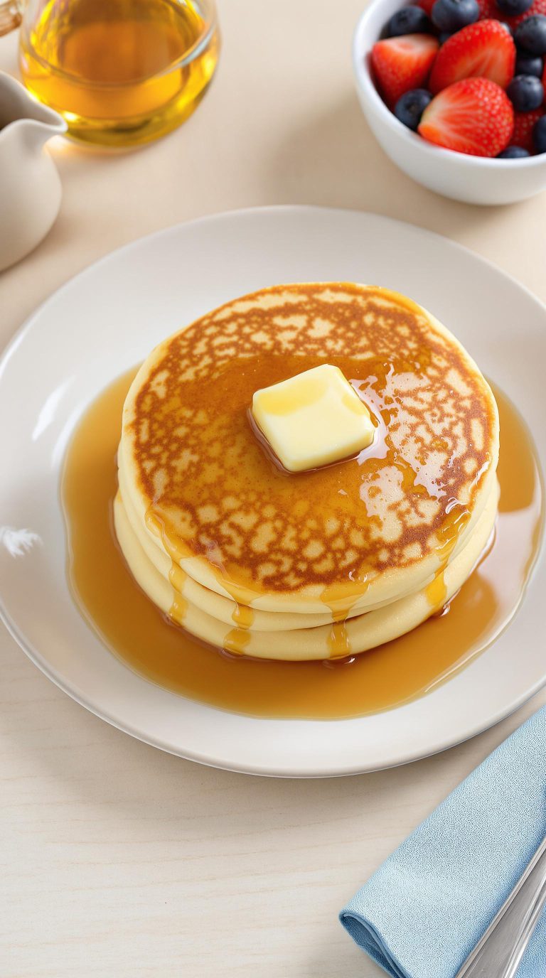 fluffy pancake cooking instructions