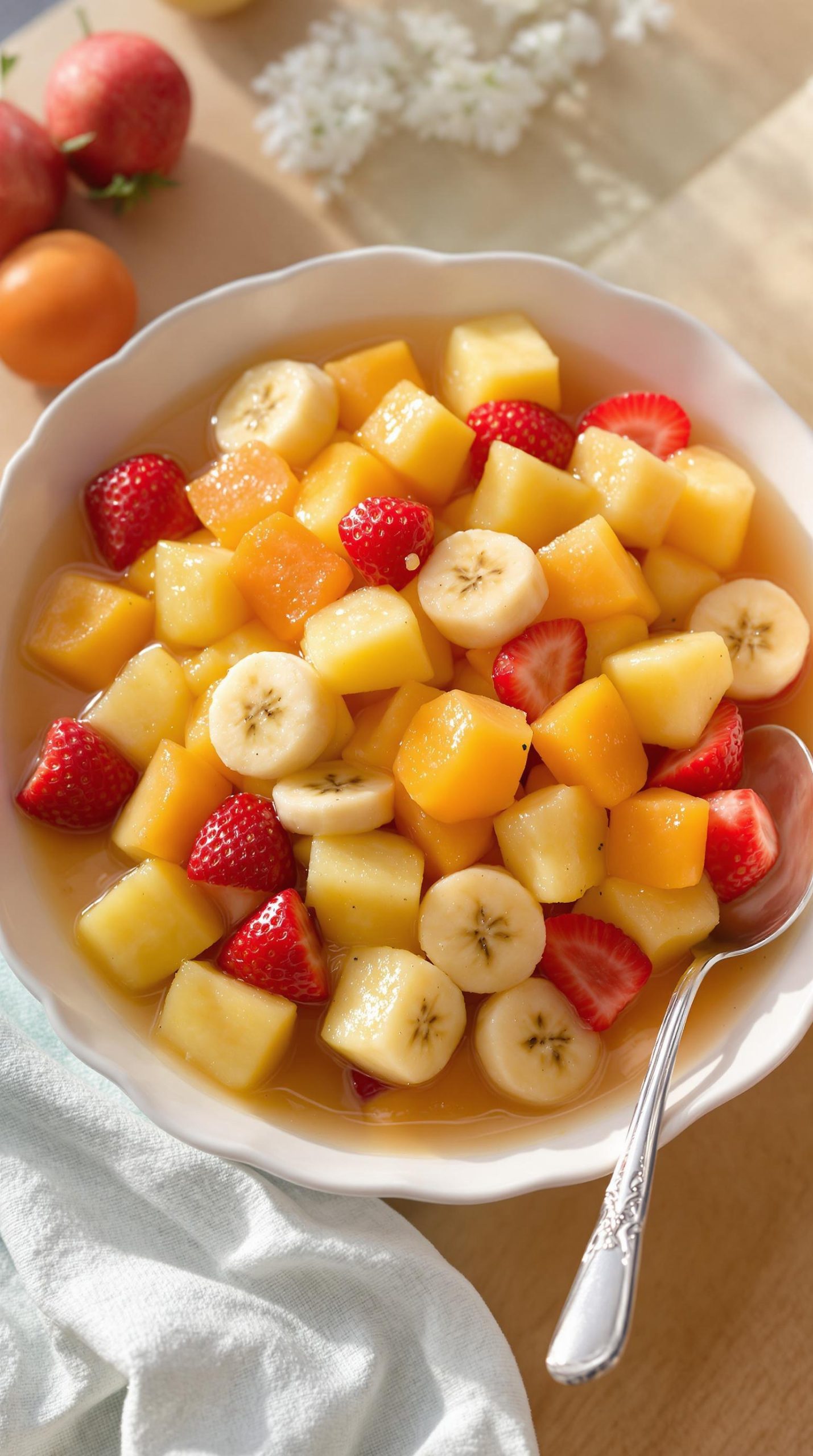 fresh fruit salad recipe