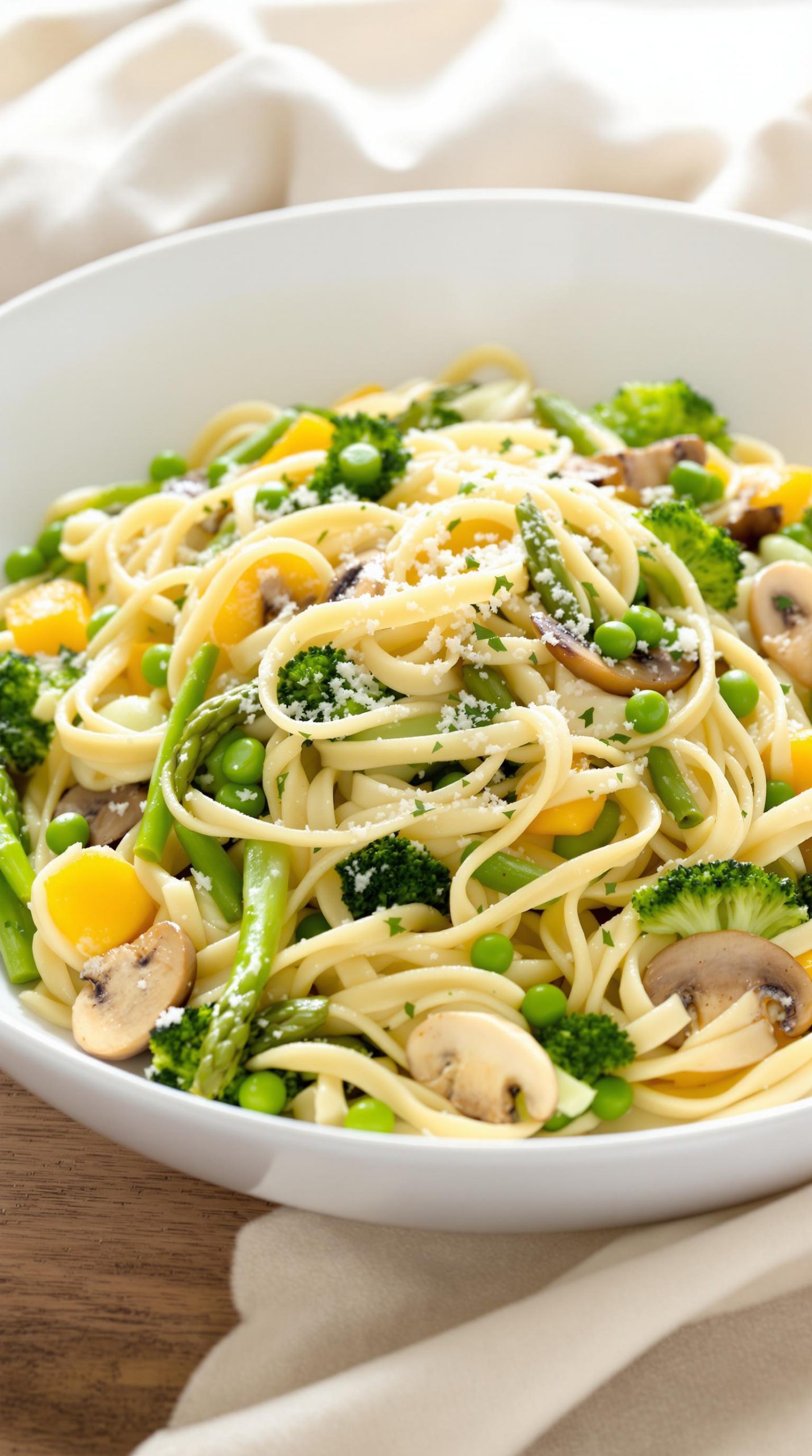 fresh garden primavera pasta