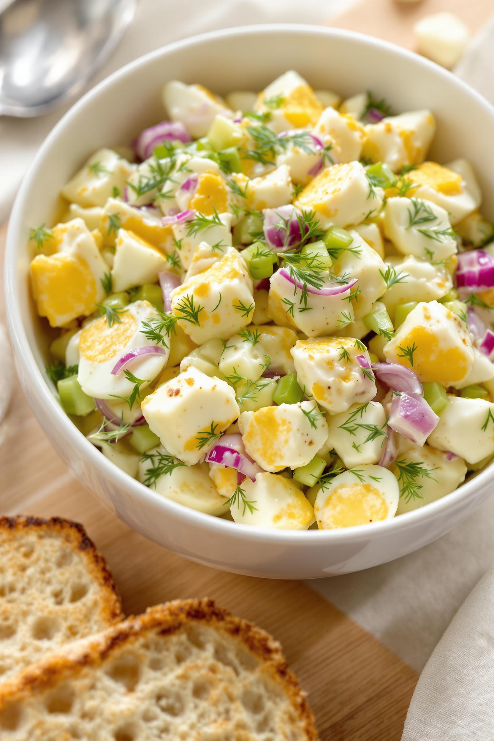 fresh herb egg salad