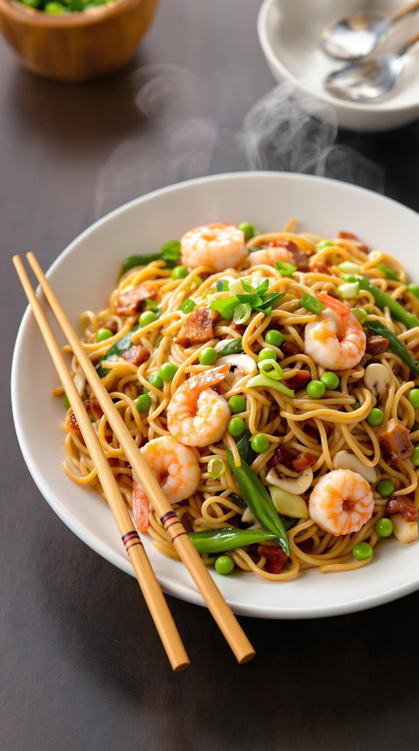 fresh shrimp lo mein recipe