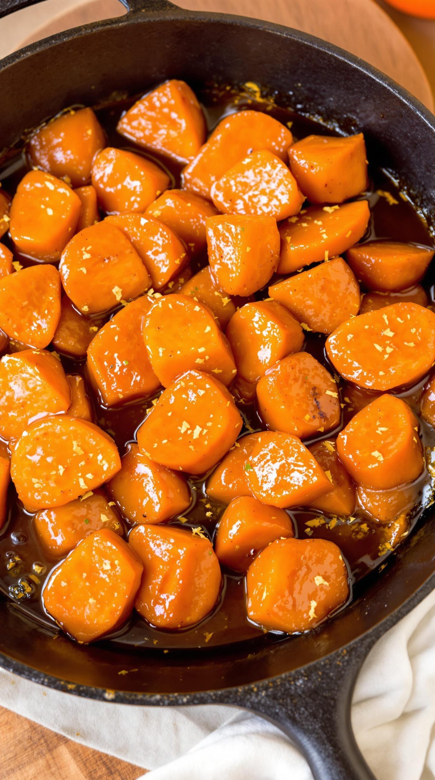 glazed candied yams recipe