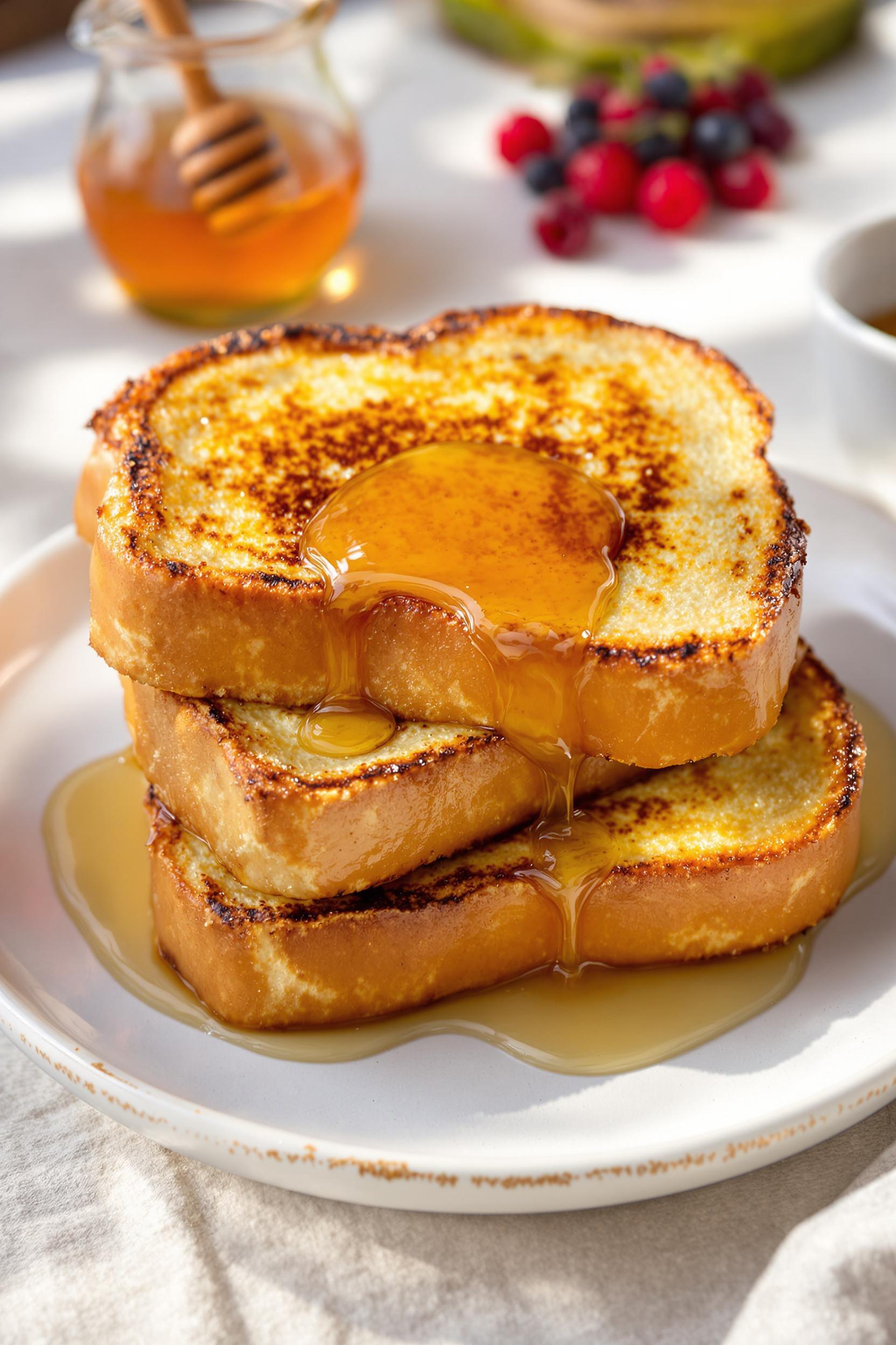 golden crispy french toast