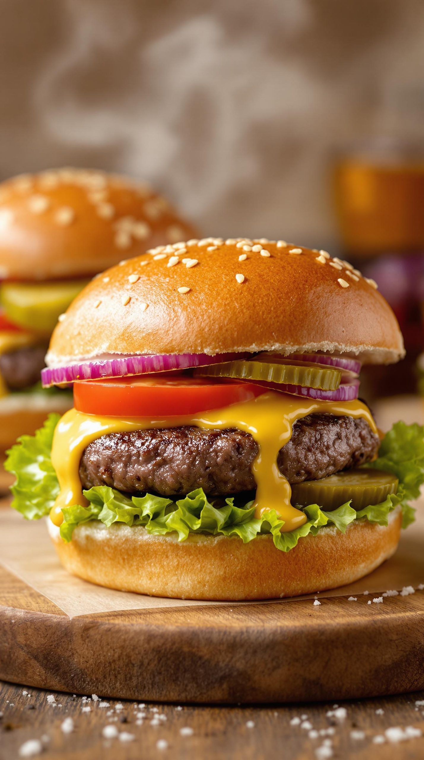 gourmet cheddar hamburger recipe