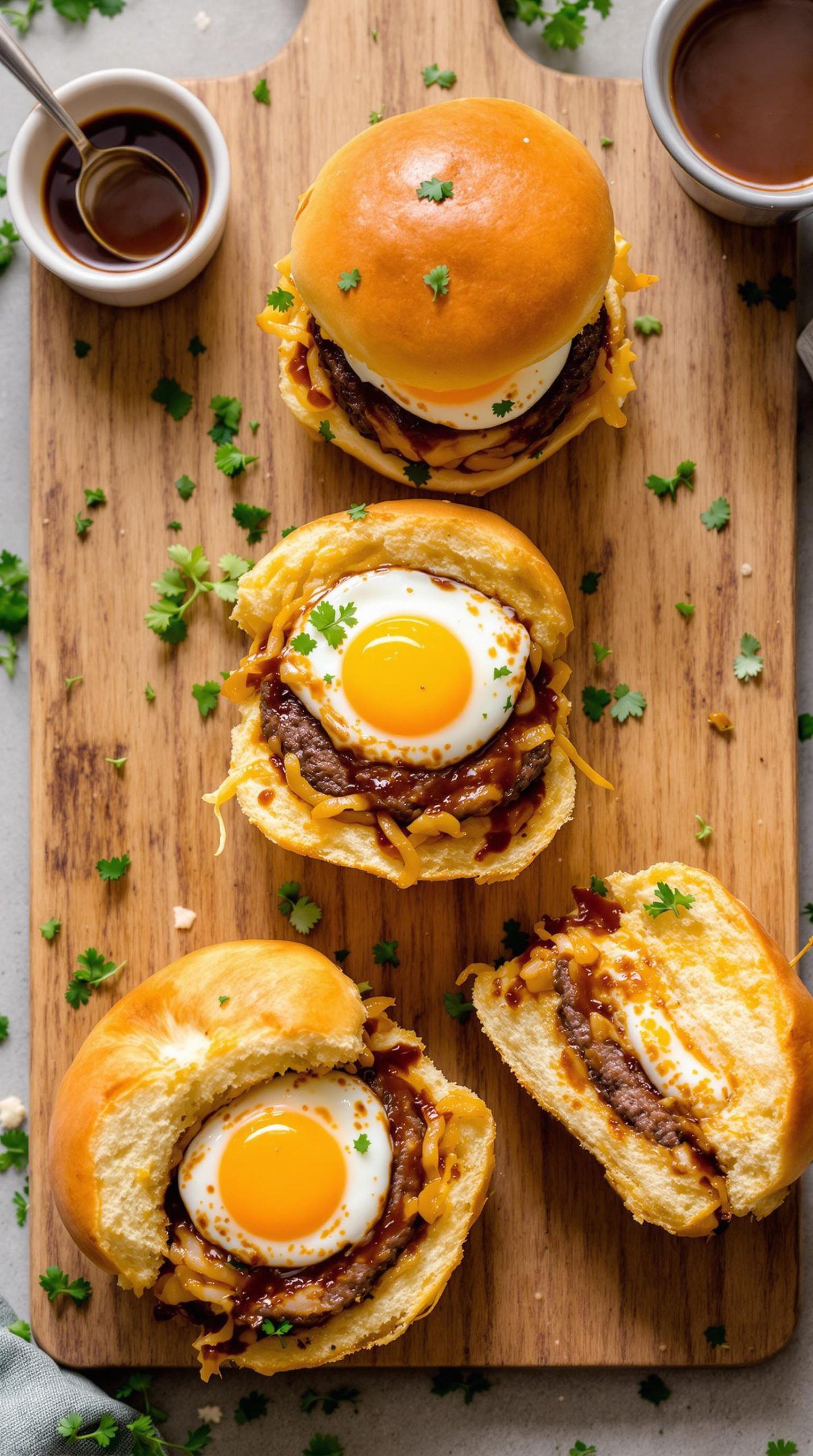 gourmet egg sliders recipe