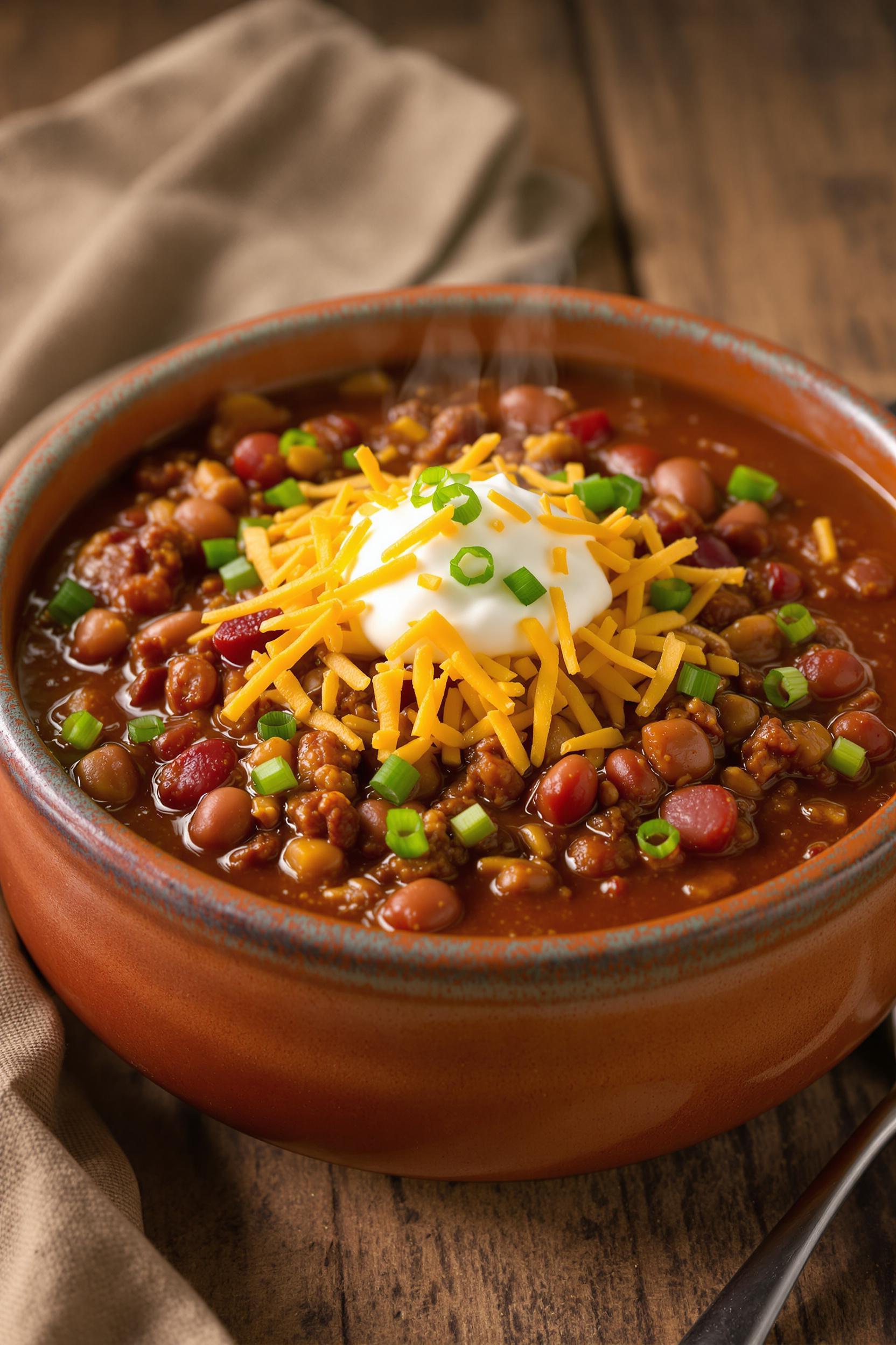 hearty beef chili recipe