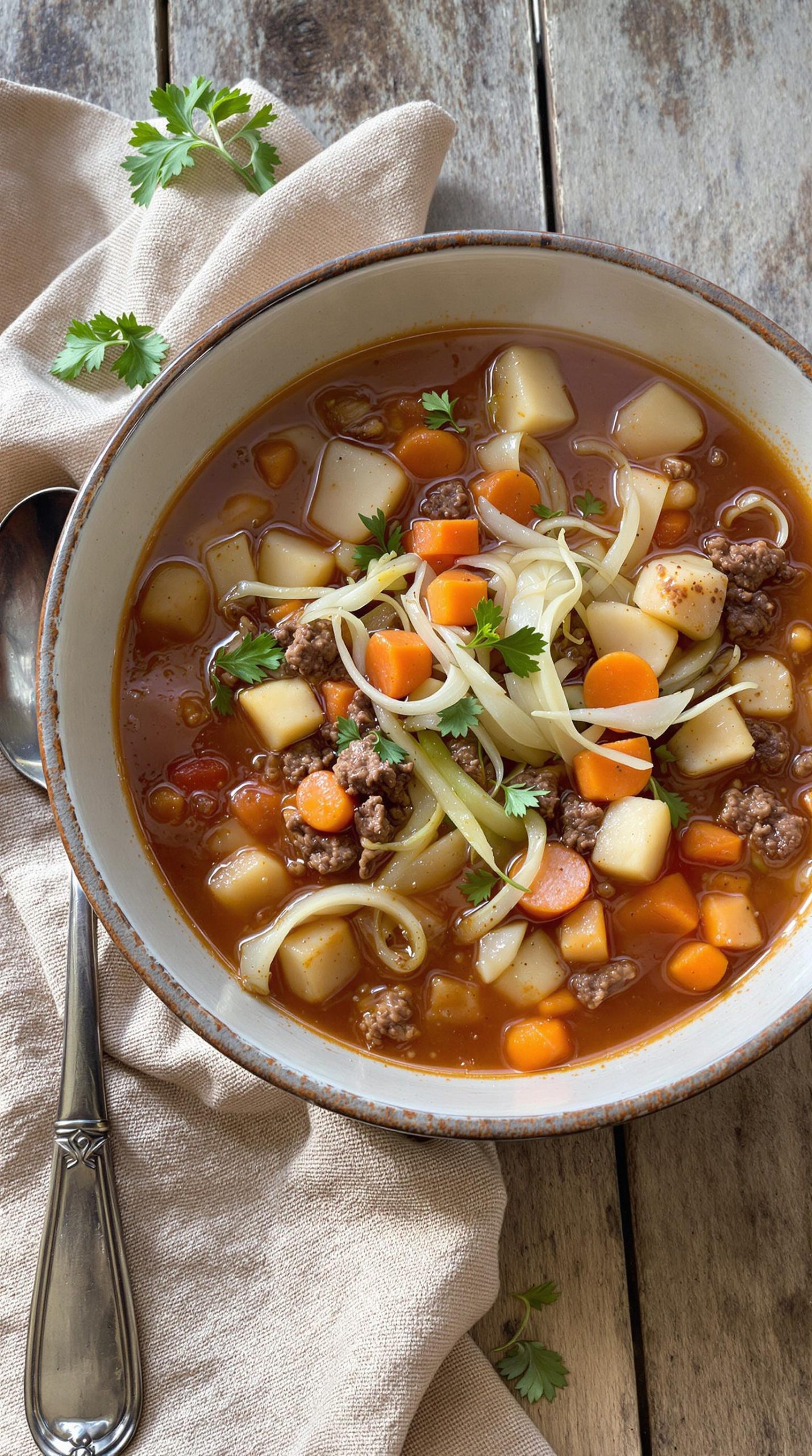 hearty beef vegetable soup