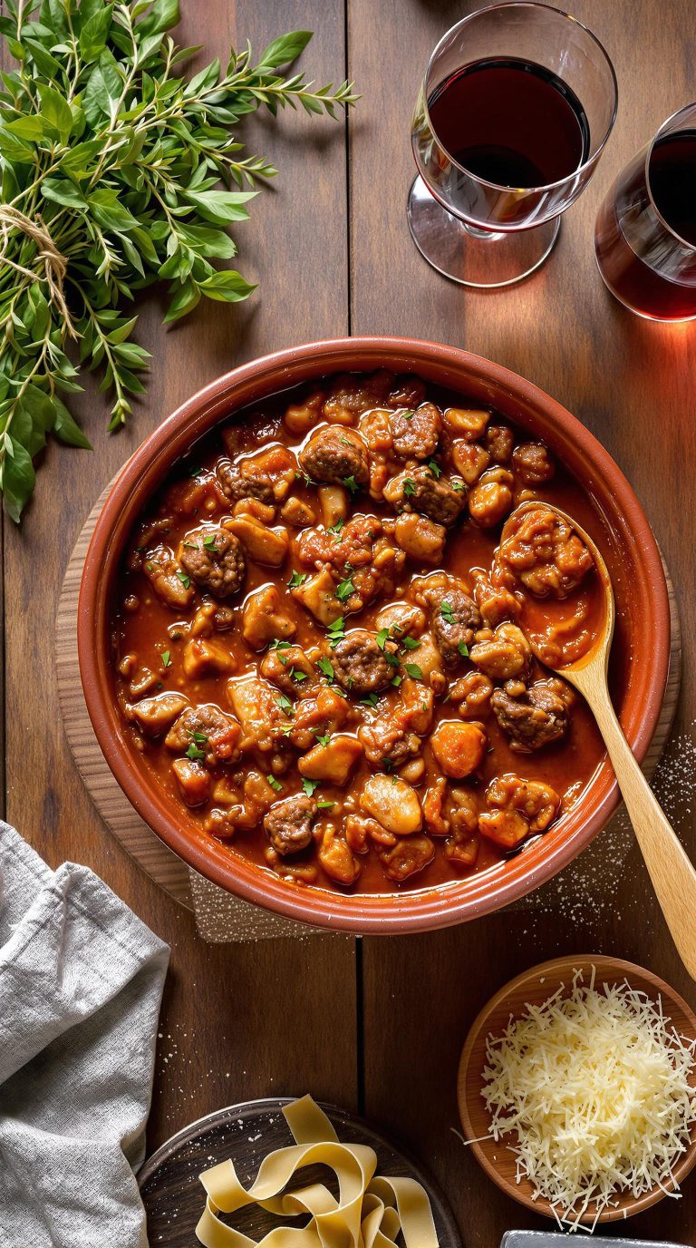 hearty italian meat sauce