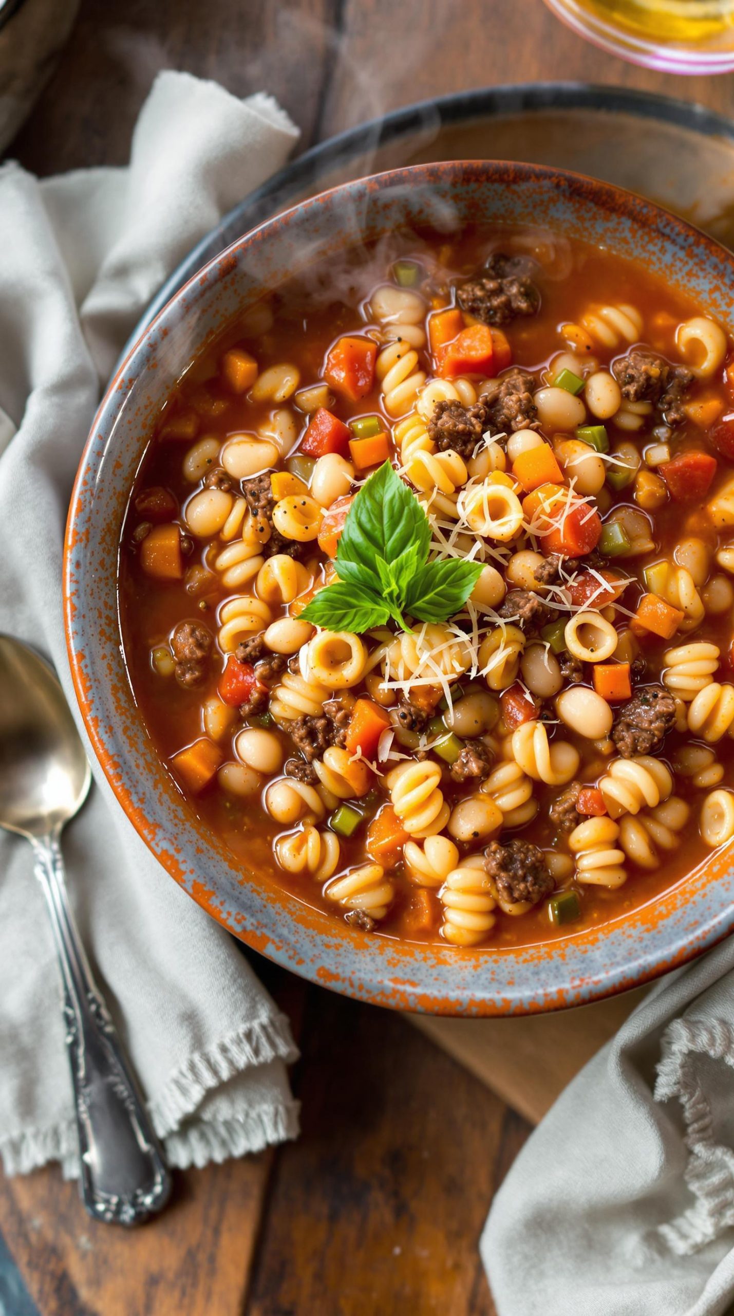 hearty pasta fagioli recipe