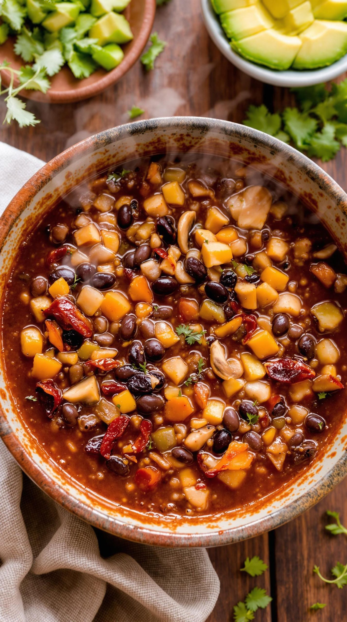 hearty plant based chili recipe