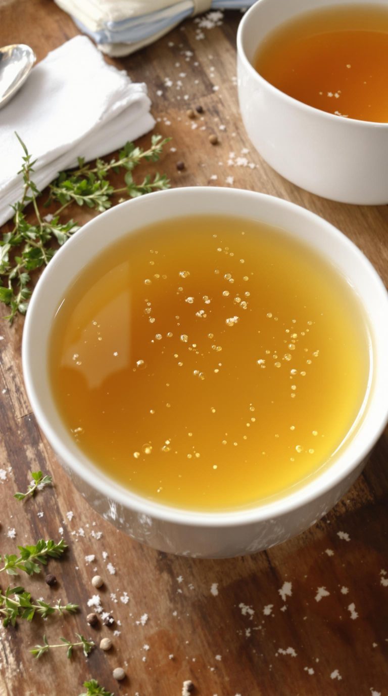homemade chicken broth recipe