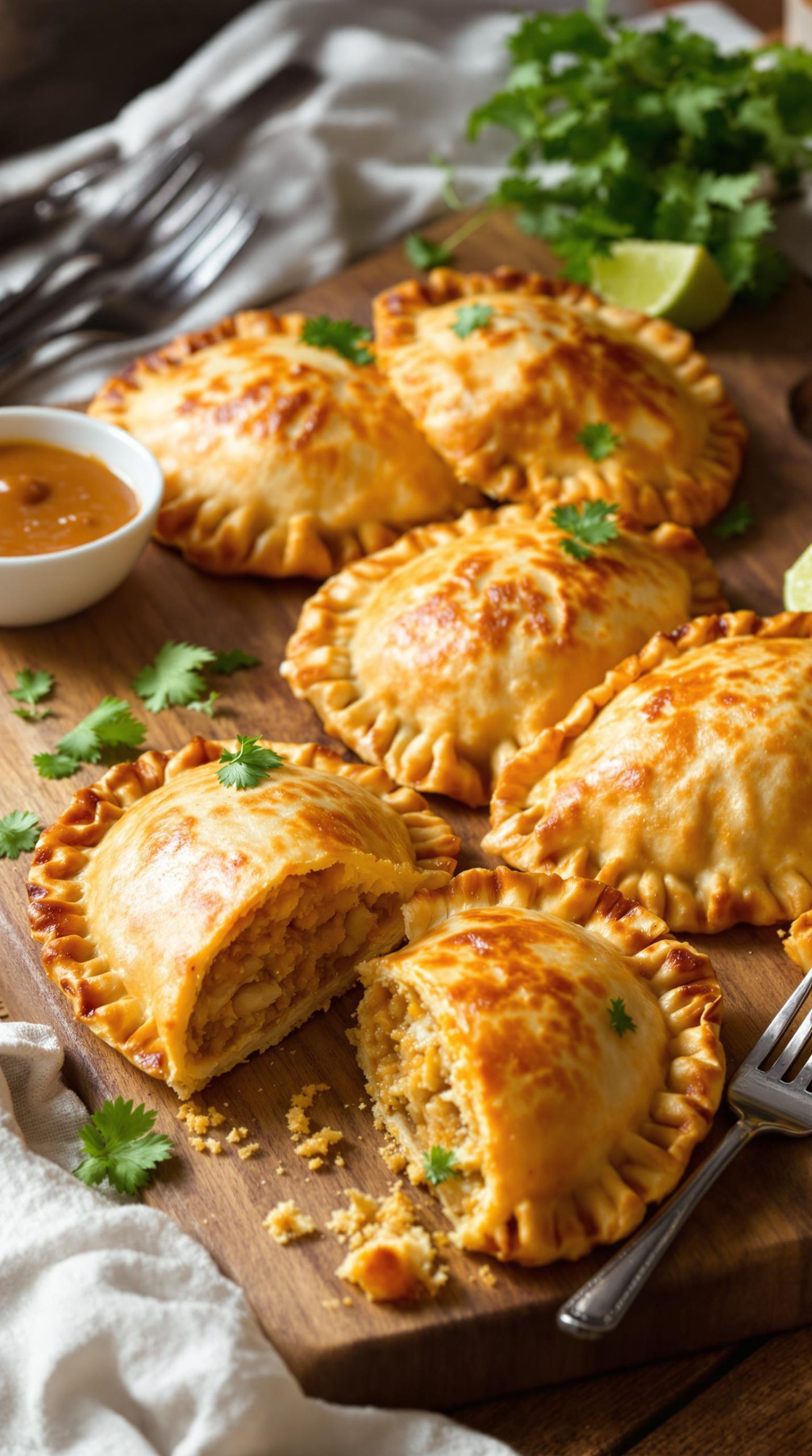 homemade flaky empanada dough