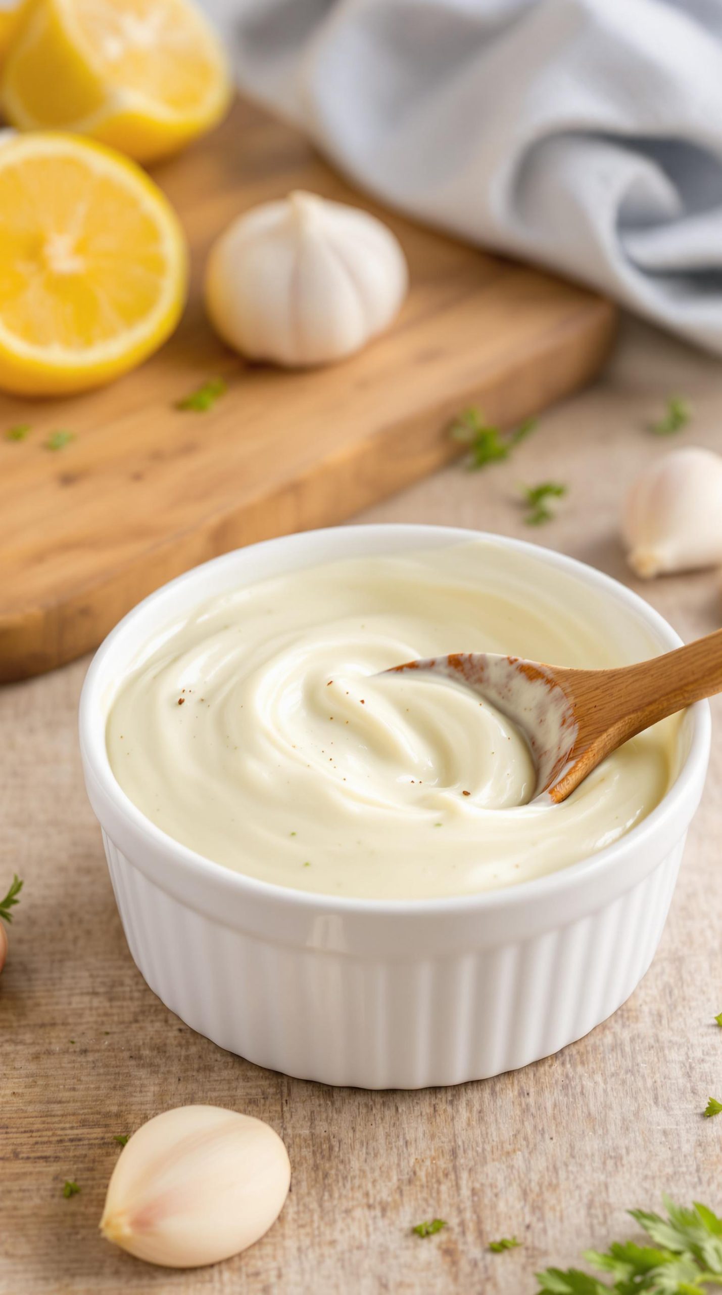 homemade garlic aioli recipe