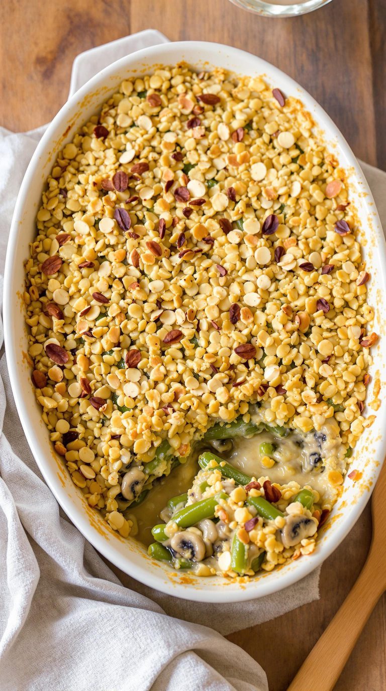 homemade green bean casserole